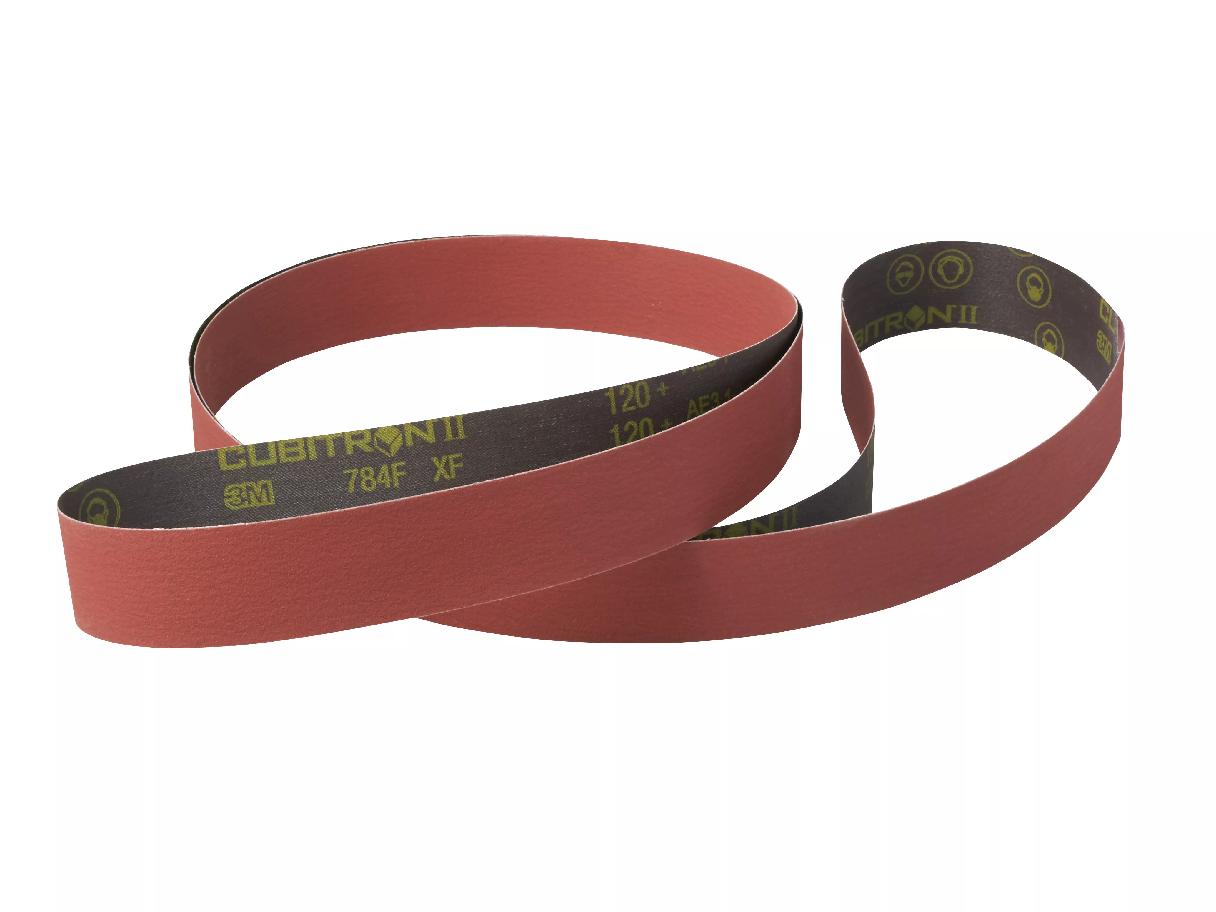 3M™ Cubitron™ II Cloth Belt 784F, 62 in x 125-3/4 in, 80+ YF-weight,
Full-Flex Film-Lok, 2 ea/Case