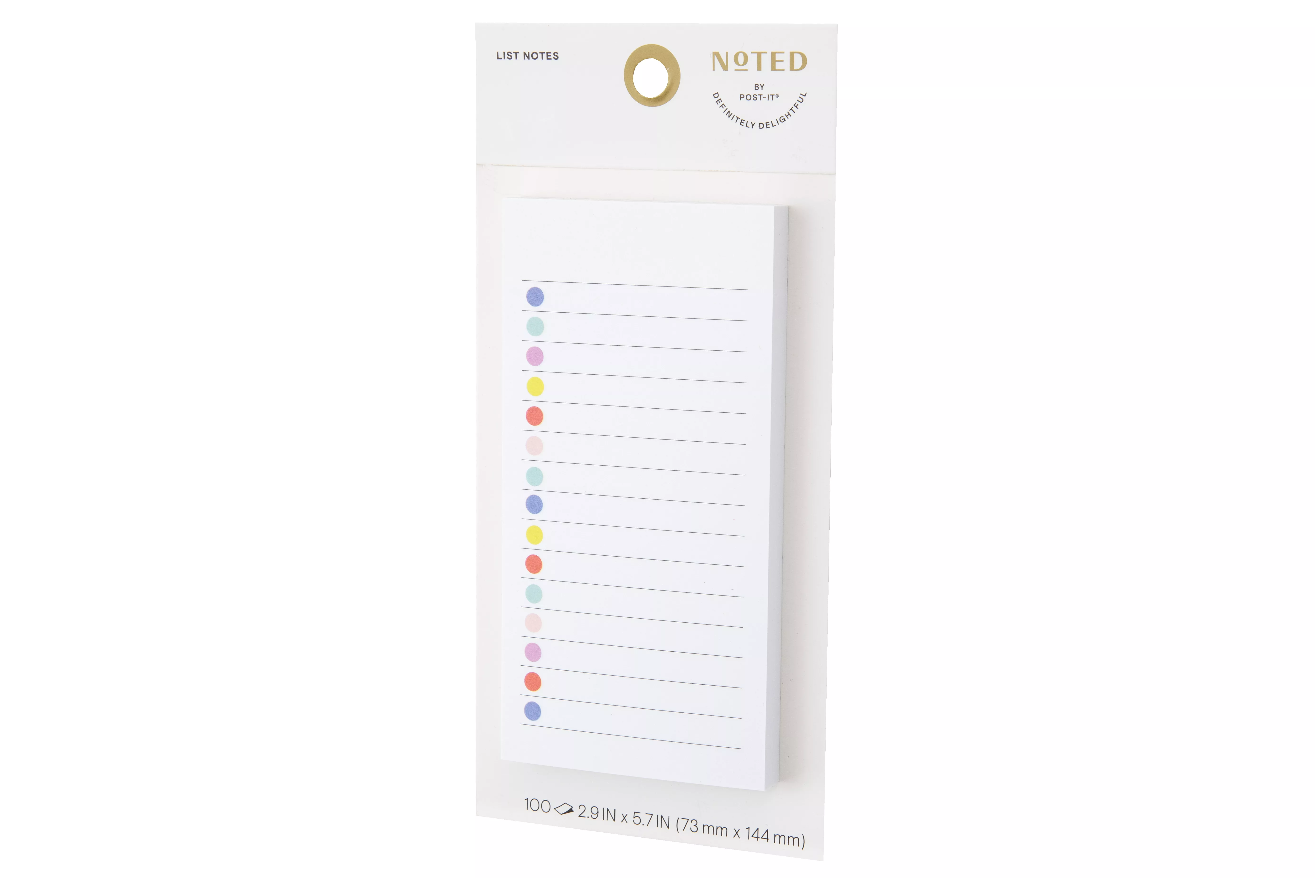 Product Number NTD8-36-1 | Post-it® List Notes NTD8-36-1