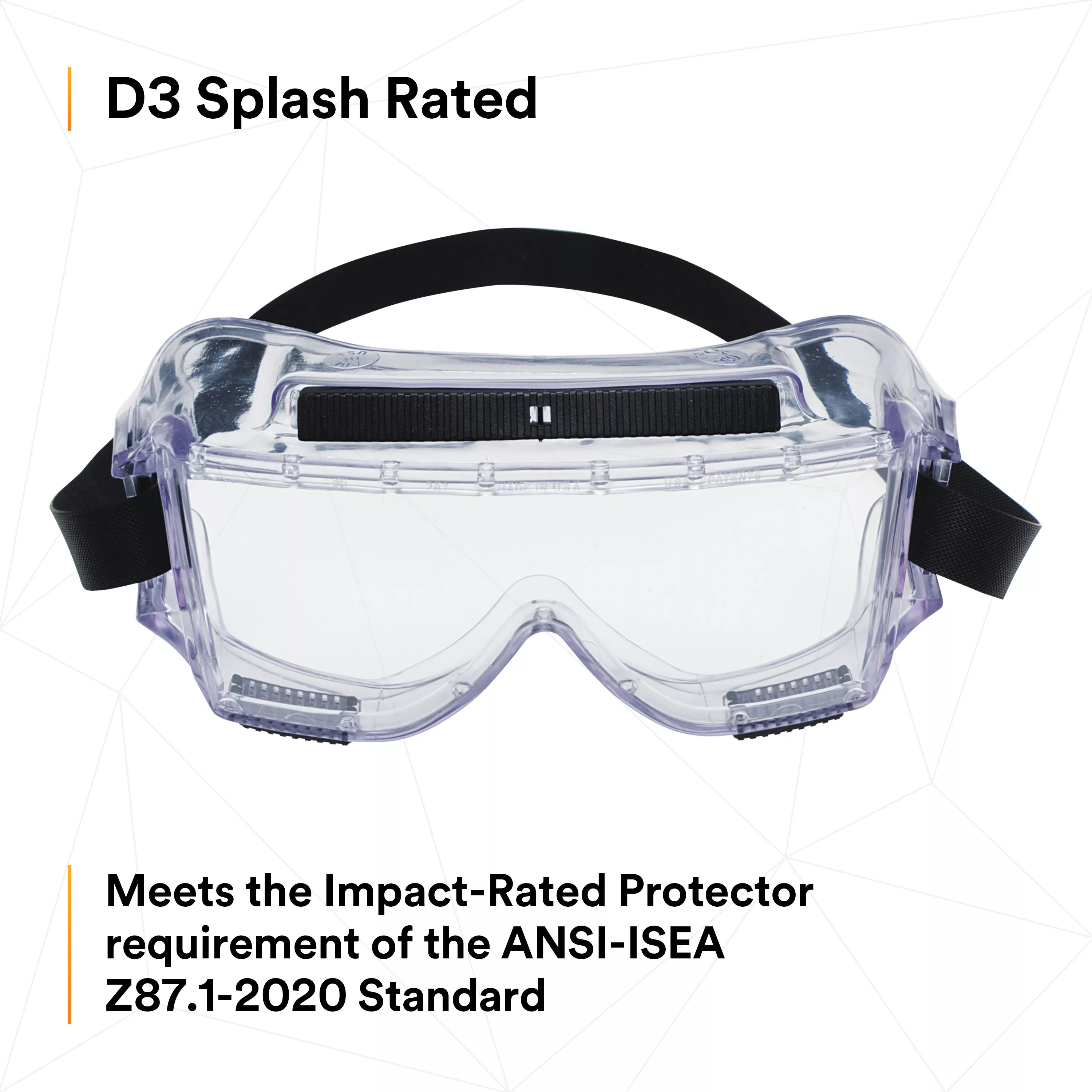 SKU 7000127565 | 3M™ Centurion™ Splash Safety Goggles 454