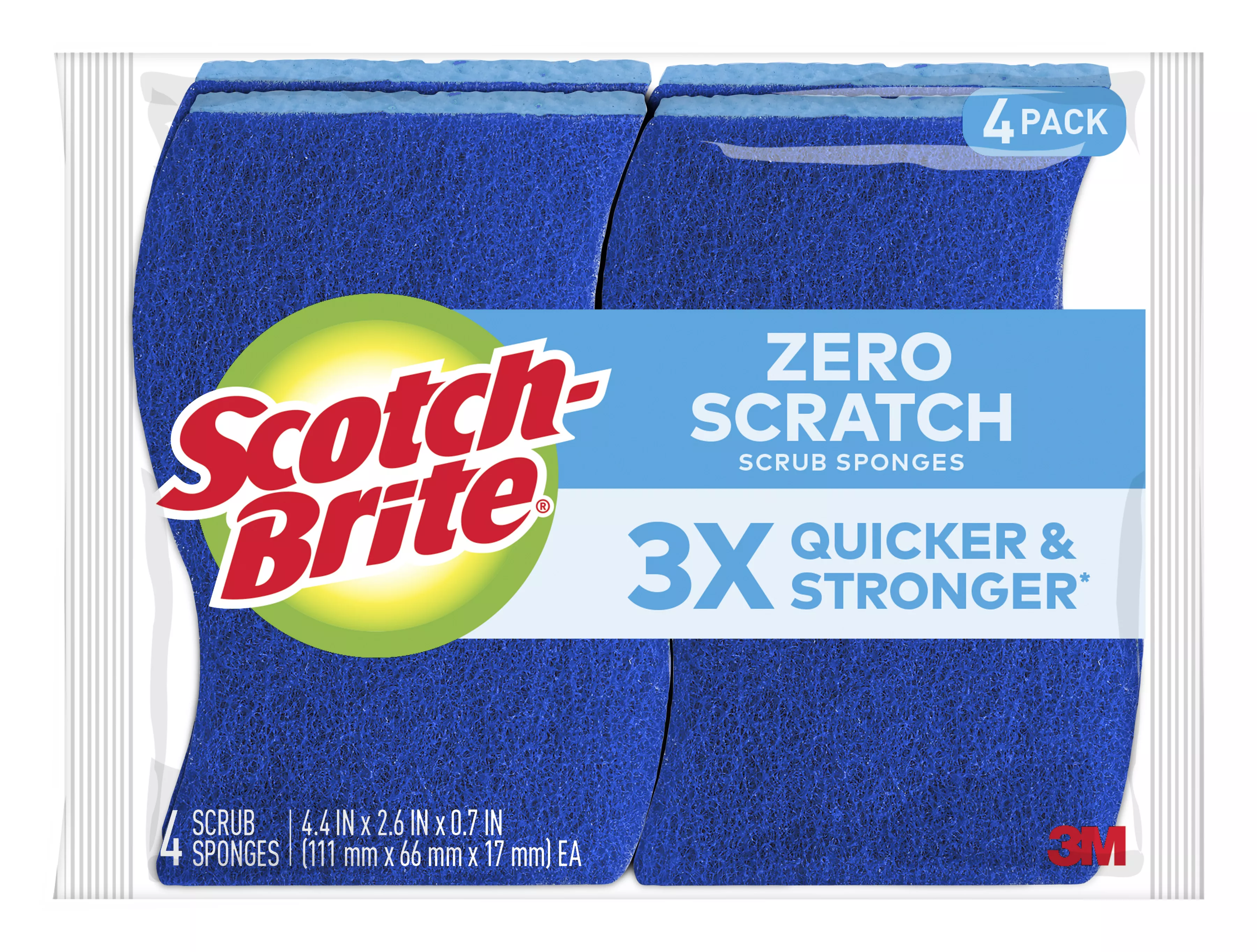 SKU 7100285212 | Scotch-Brite® Zero Scratch Scrub Sponge 524-9