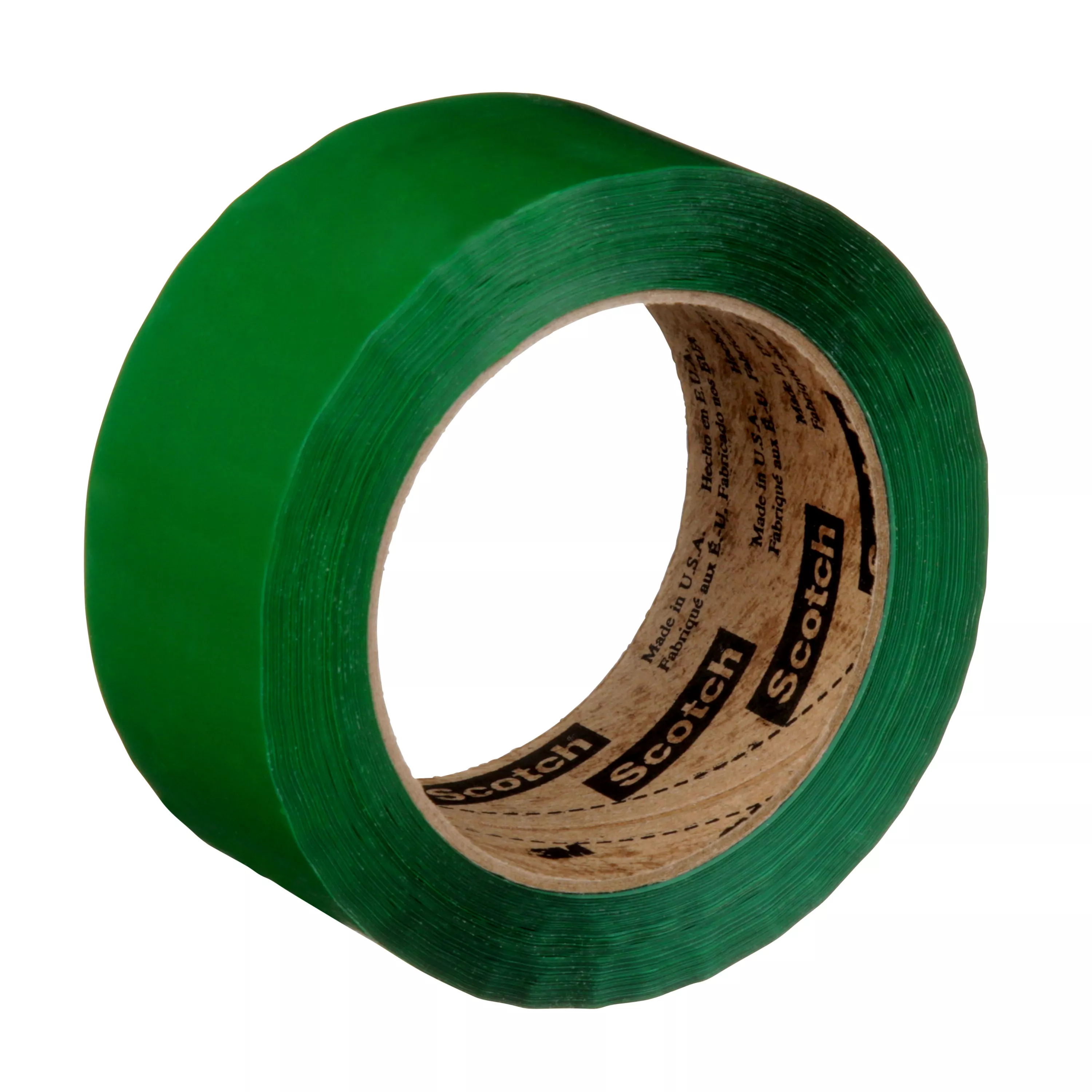 Scotch® Box Sealing Tape 371, Green, 48 mm x 100 m, 36/Case