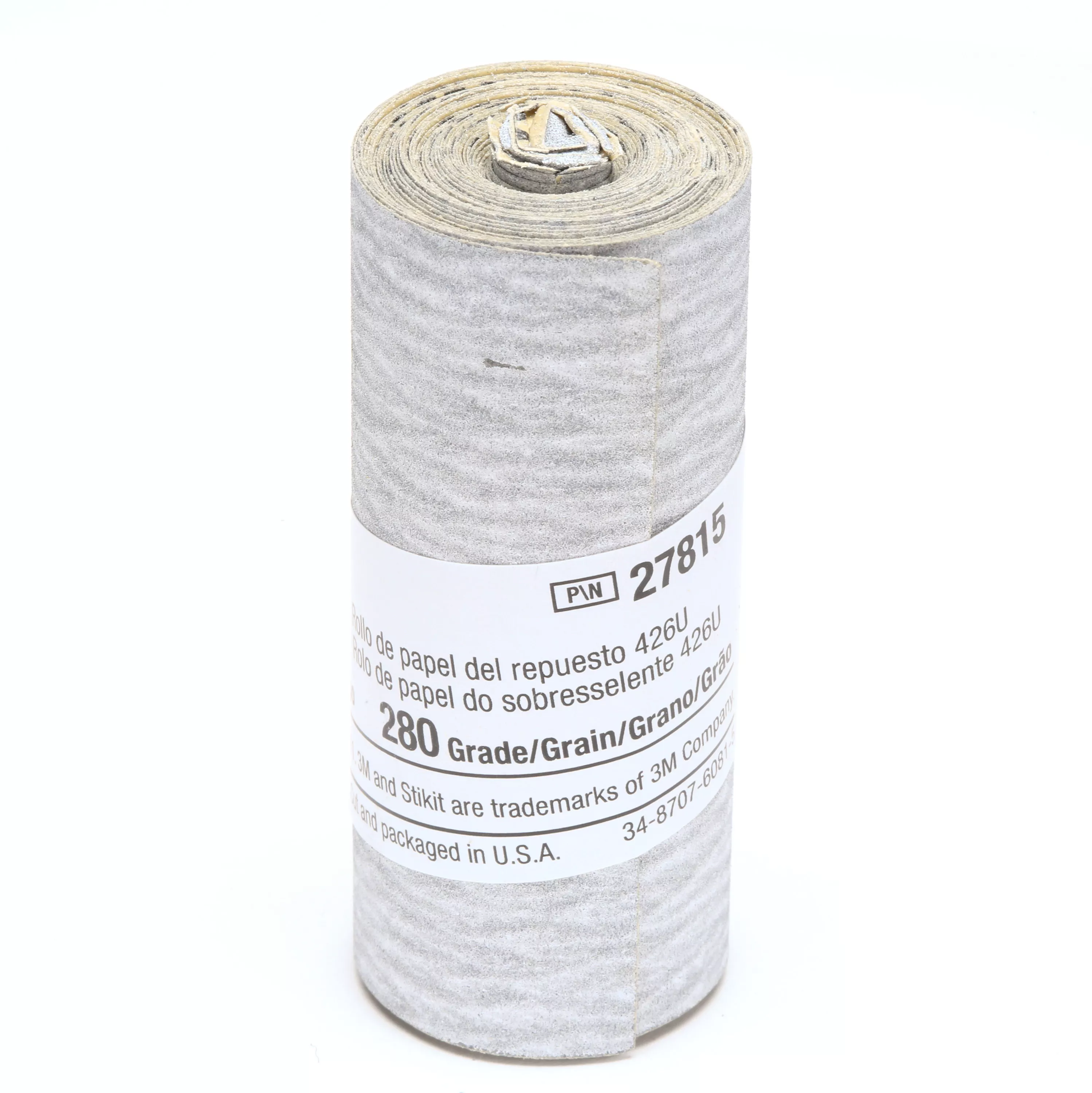 3M™ Stikit™ Paper Refill Roll 426U, 280 A-weight, 2-1/2 in x 100 in,
10/Carton, 50 ea/Case