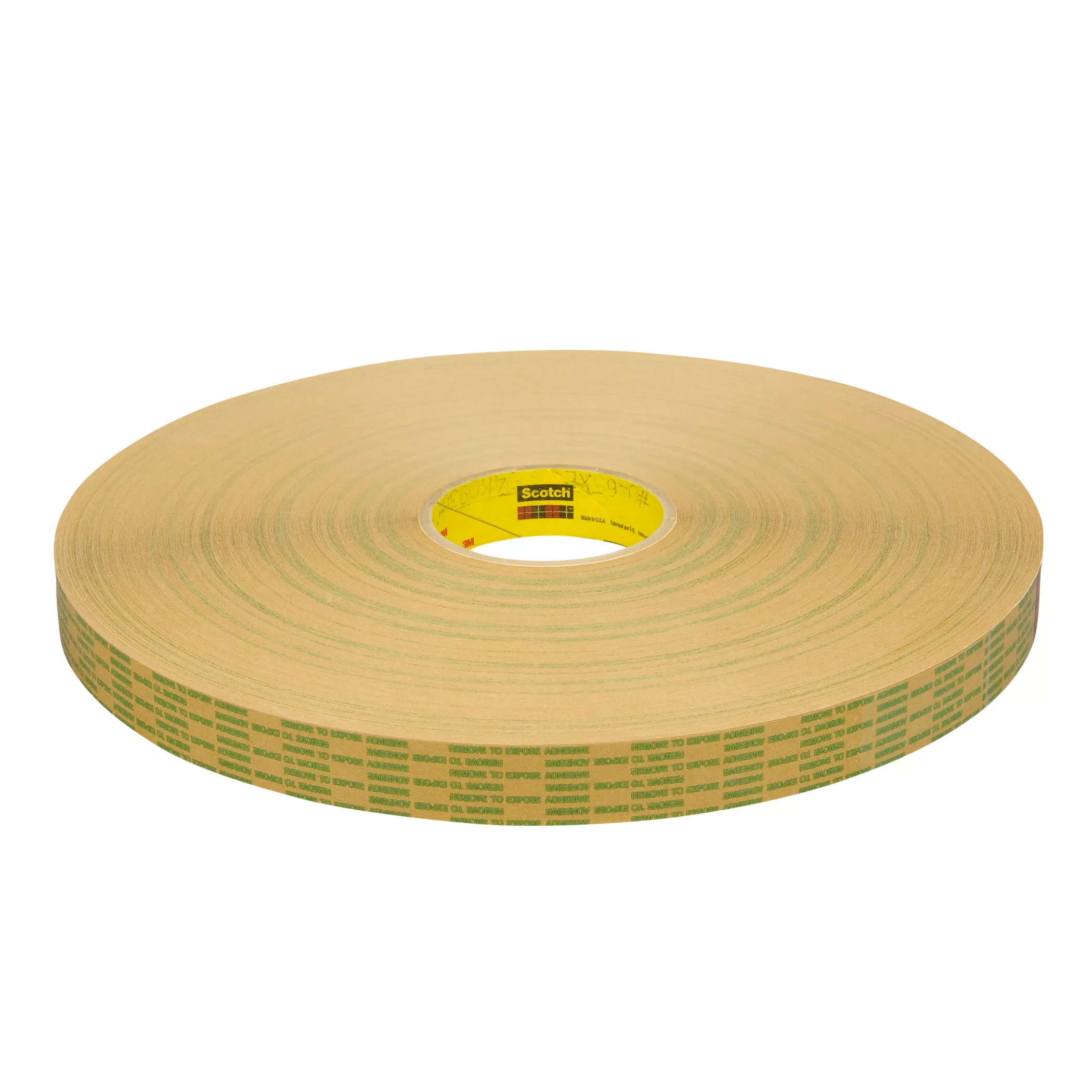 3M™ Adhesive Transfer Tape Extended Liner 465XL, Translucent, 1 in x 600
yd, 2 mil, 9 Roll/Case