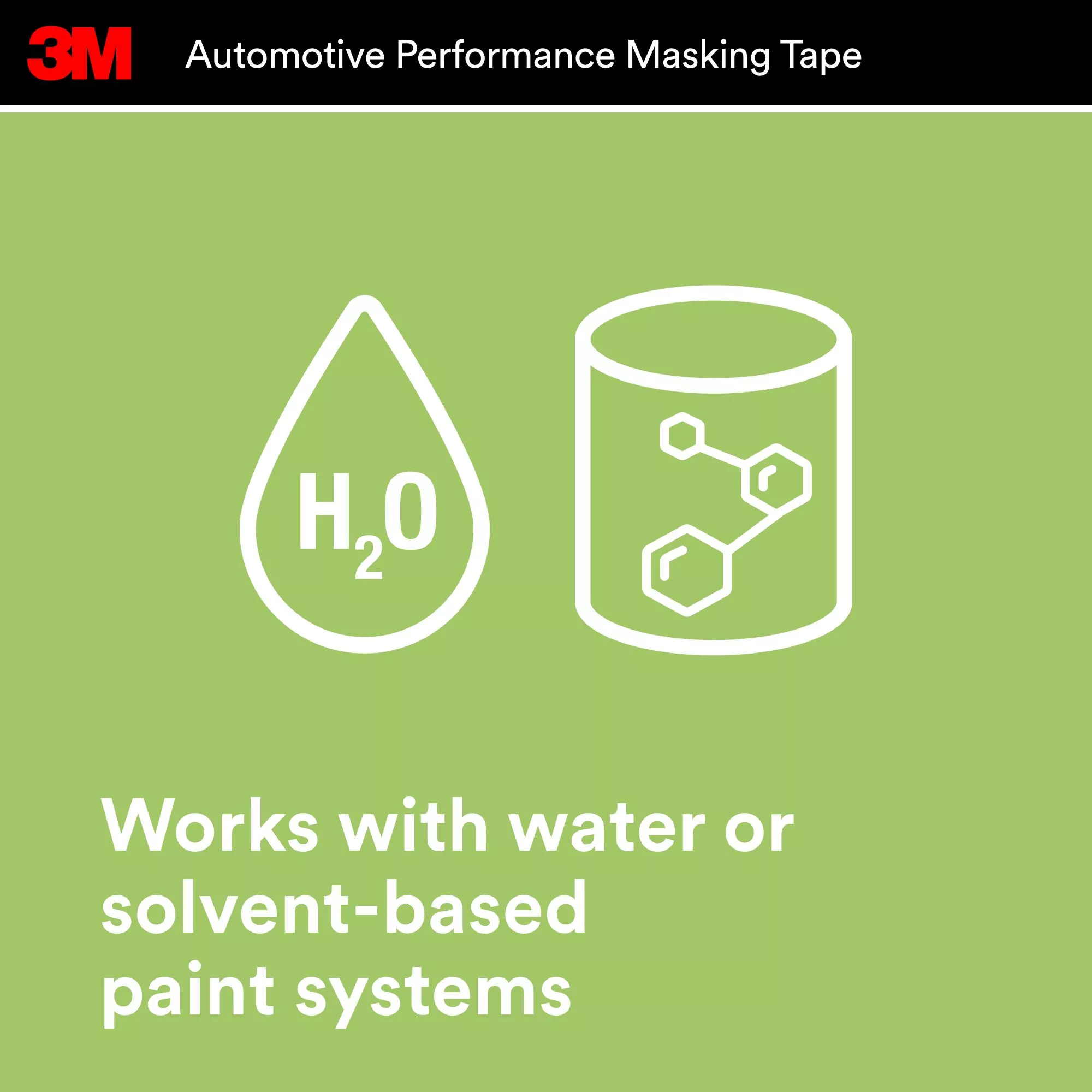 SKU 7100255746 | 3M™ Automotive Performance Masking Tape 34030ESF