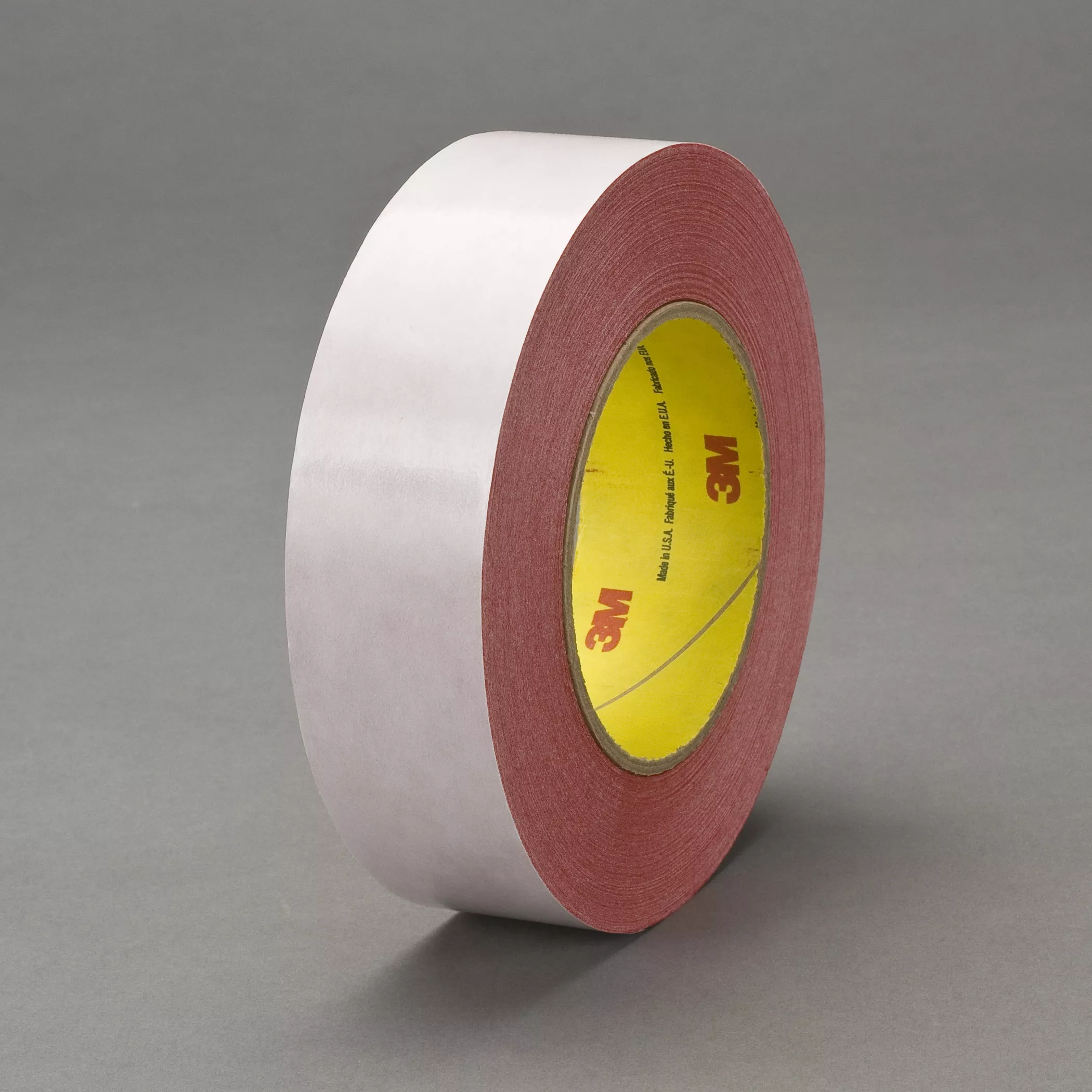 3M™ Double Coated Tape 9737R, Red, 60 in x 250 yd, 3.5 mil, 1 Roll/Case