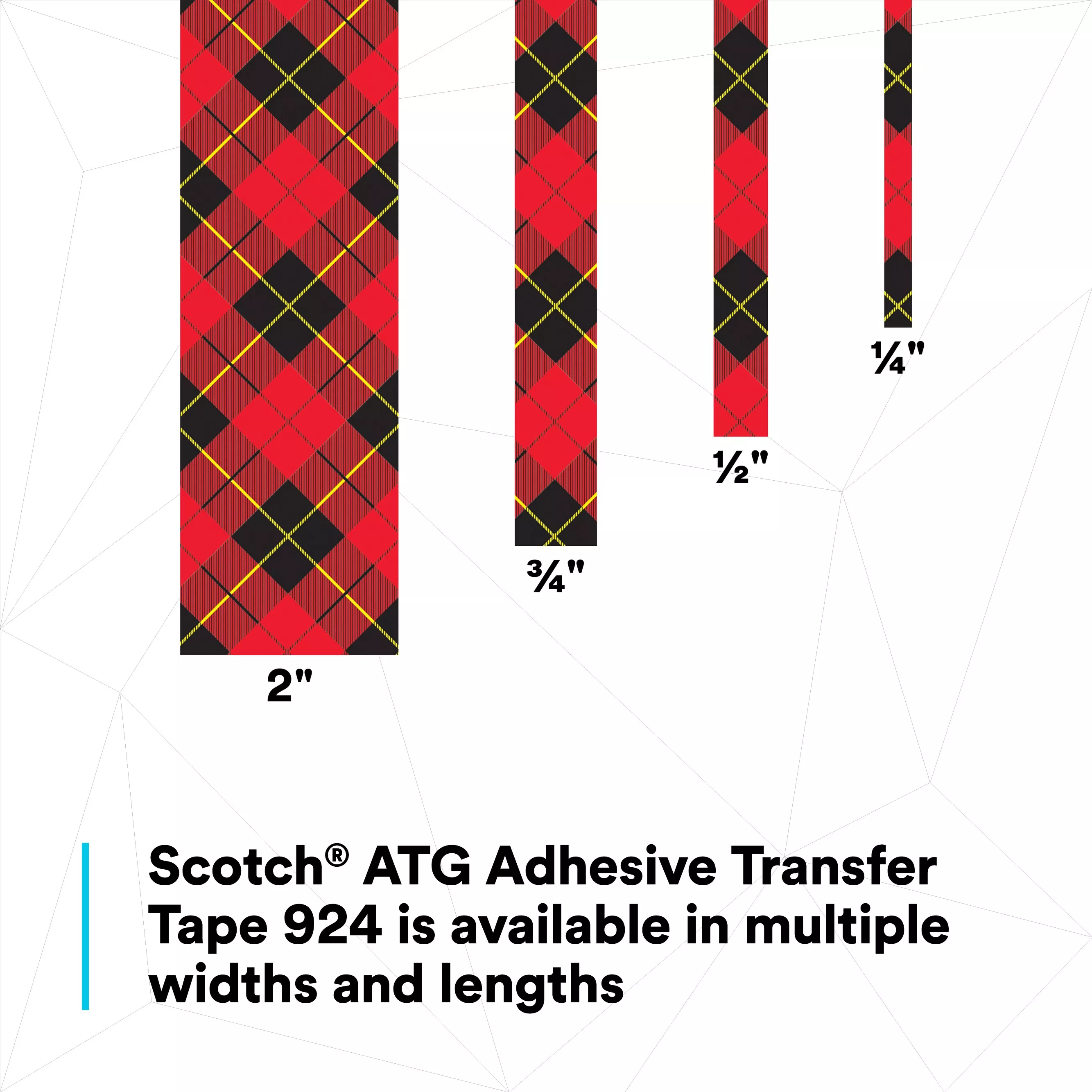 SKU 7100137416 | Scotch® ATG Adhesive Transfer Tape 924