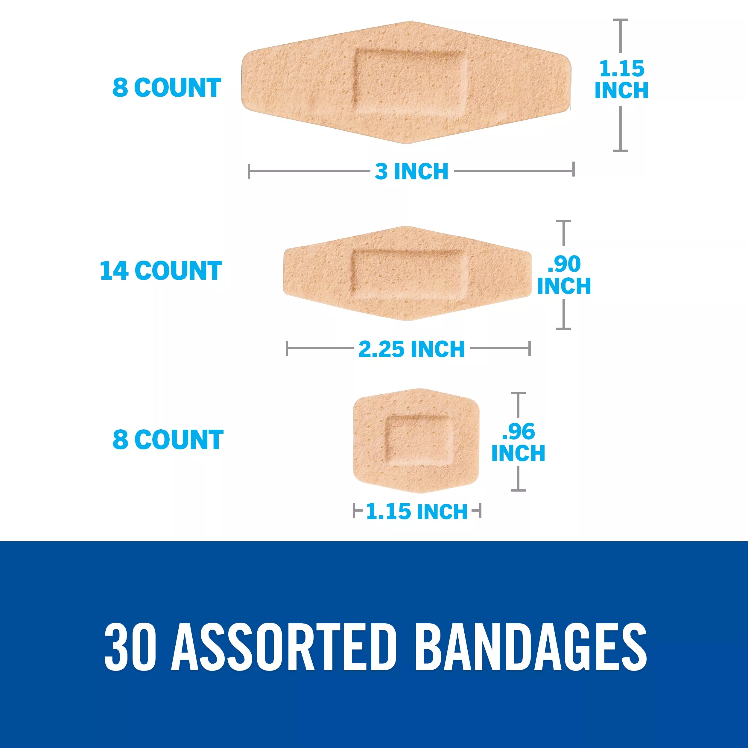 Product Number 576-30PB | Nexcare™ Ultra Stretch Bandages