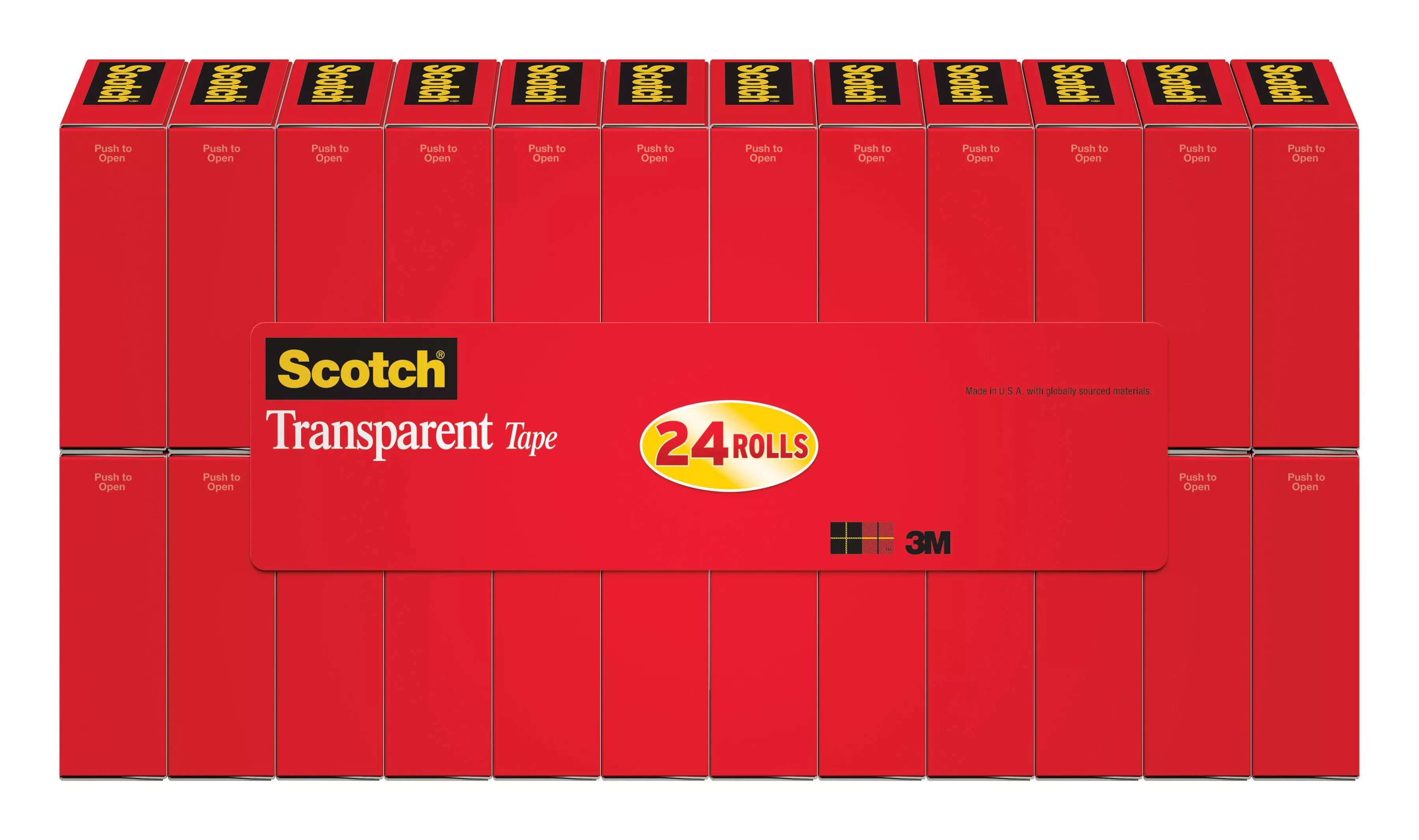 SKU 7010372066 | Scotch® Transparent Tape 600K24