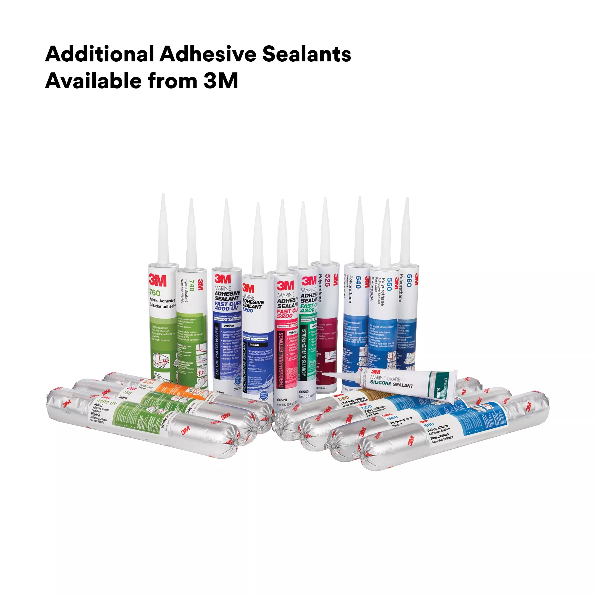 SKU 7100197999 | 3M™ Polyurethane Adhesive Sealant 550FC Fast Cure