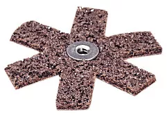 Standard Abrasives™ Surface Conditioning Star 724605, 2 in x 1/4-20 CRS,
50 ea/Case