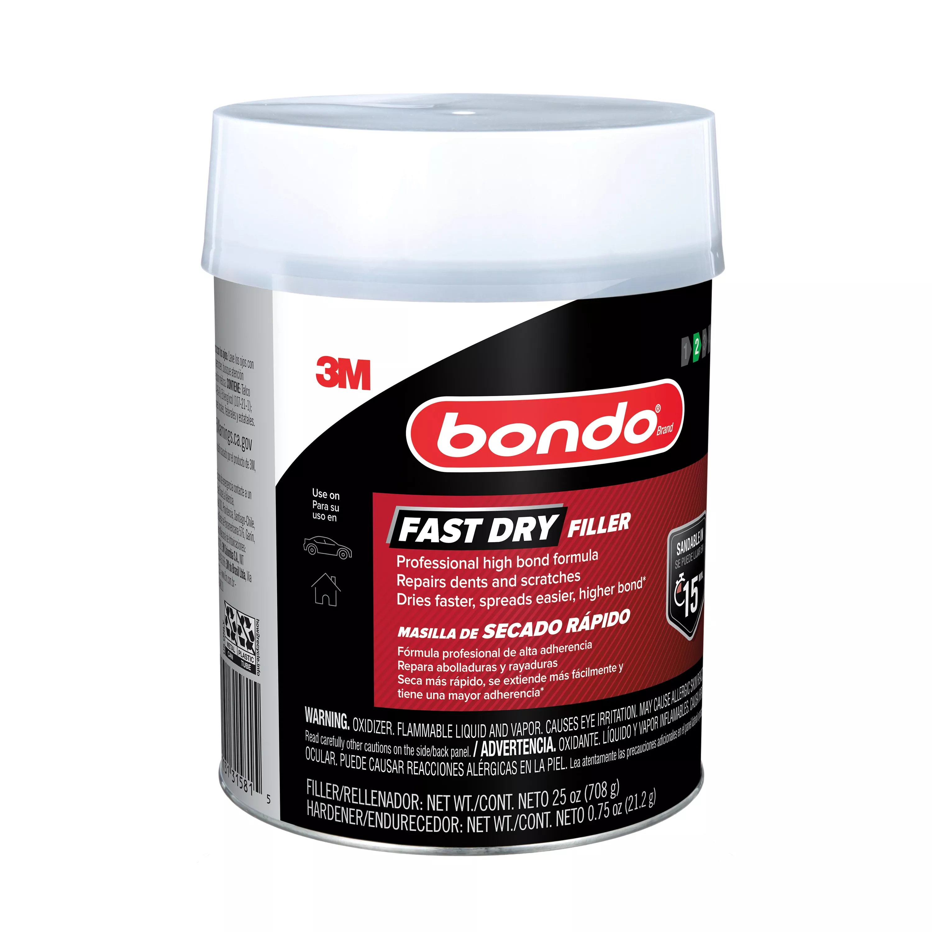 SKU 7100315441 | Bondo® Fast Dry Filler FD-QT-ES