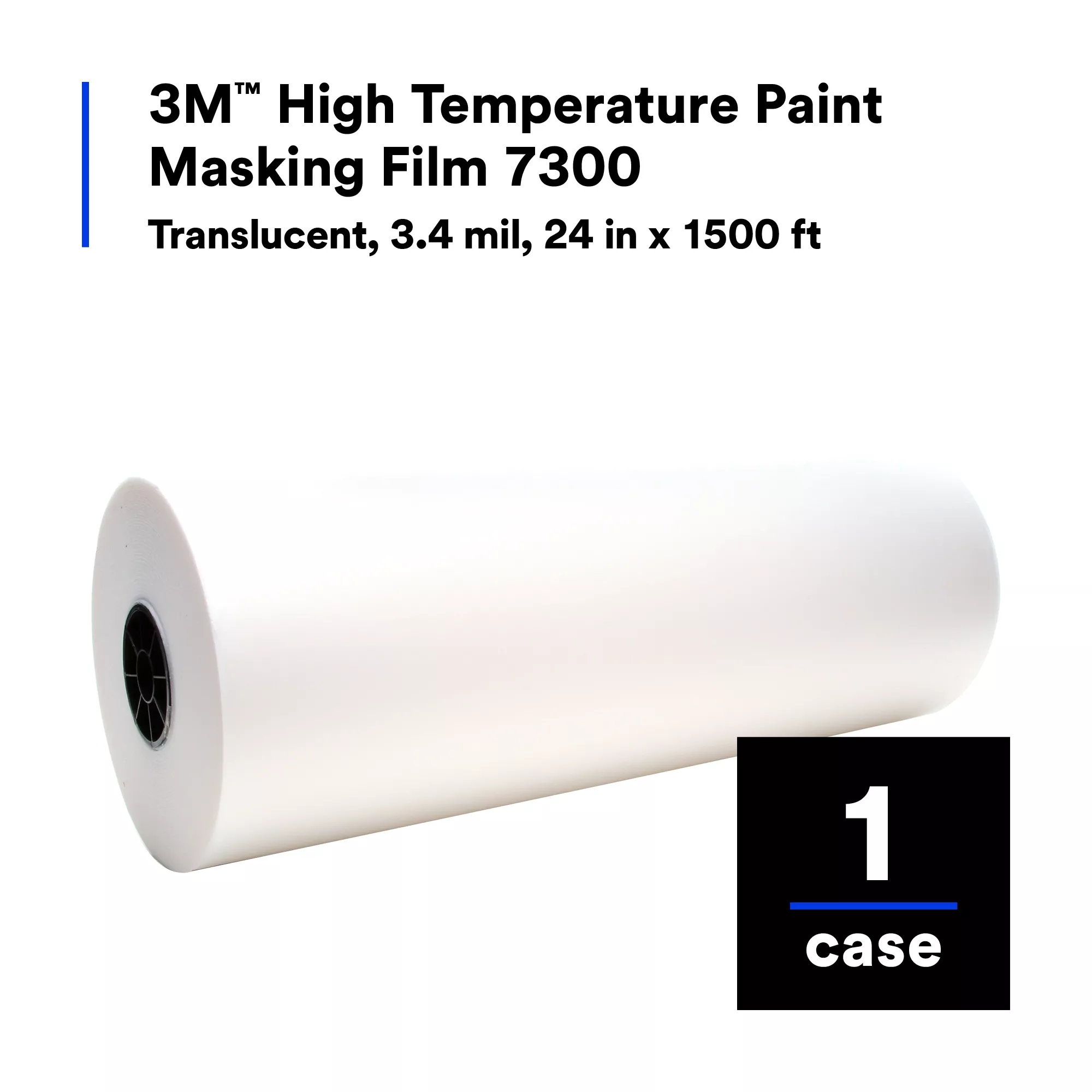 SKU 7000124214 | 3M™ High Temperature Paint Masking Film 7300