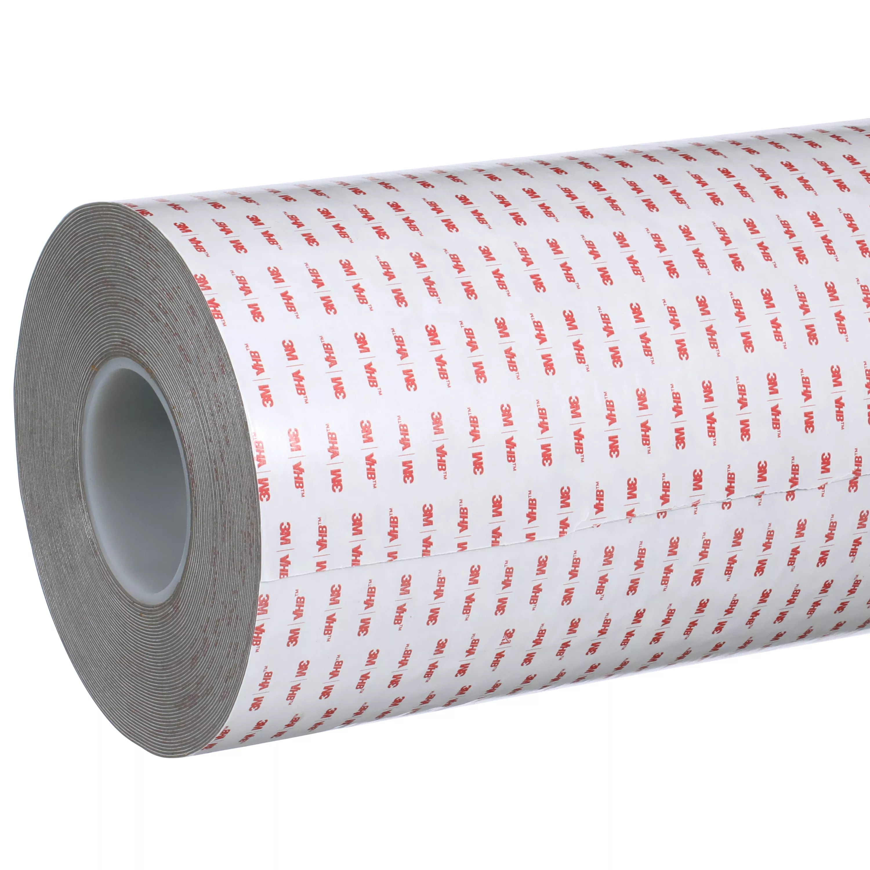 3M™ VHB™ Tape RP+040GP, Gray, 22 in x 36 yd, 16 mil, Paper Liner, 1 Roll/Case