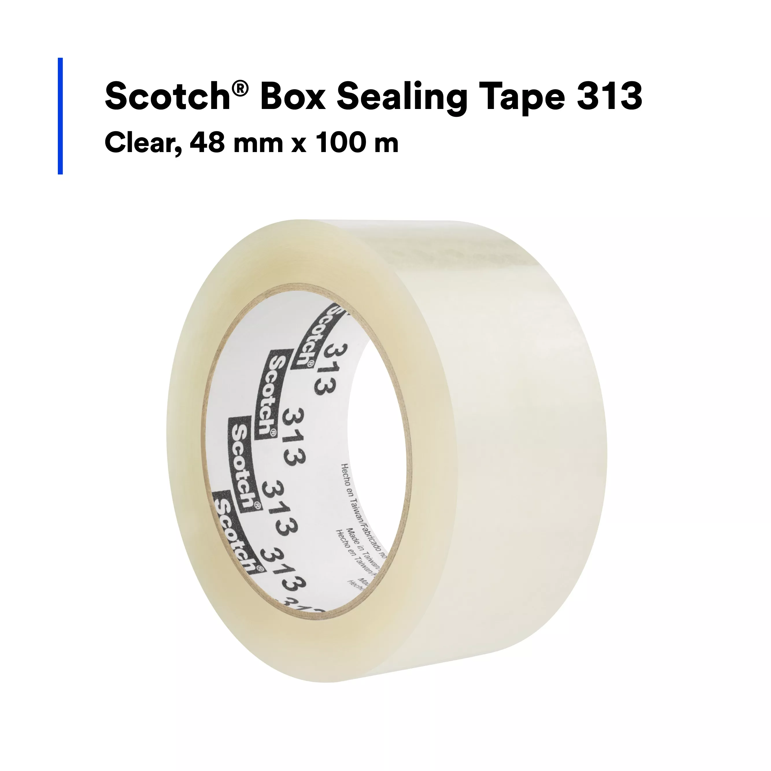 SKU 7100240701 | Scotch® Box Sealing Tape 313