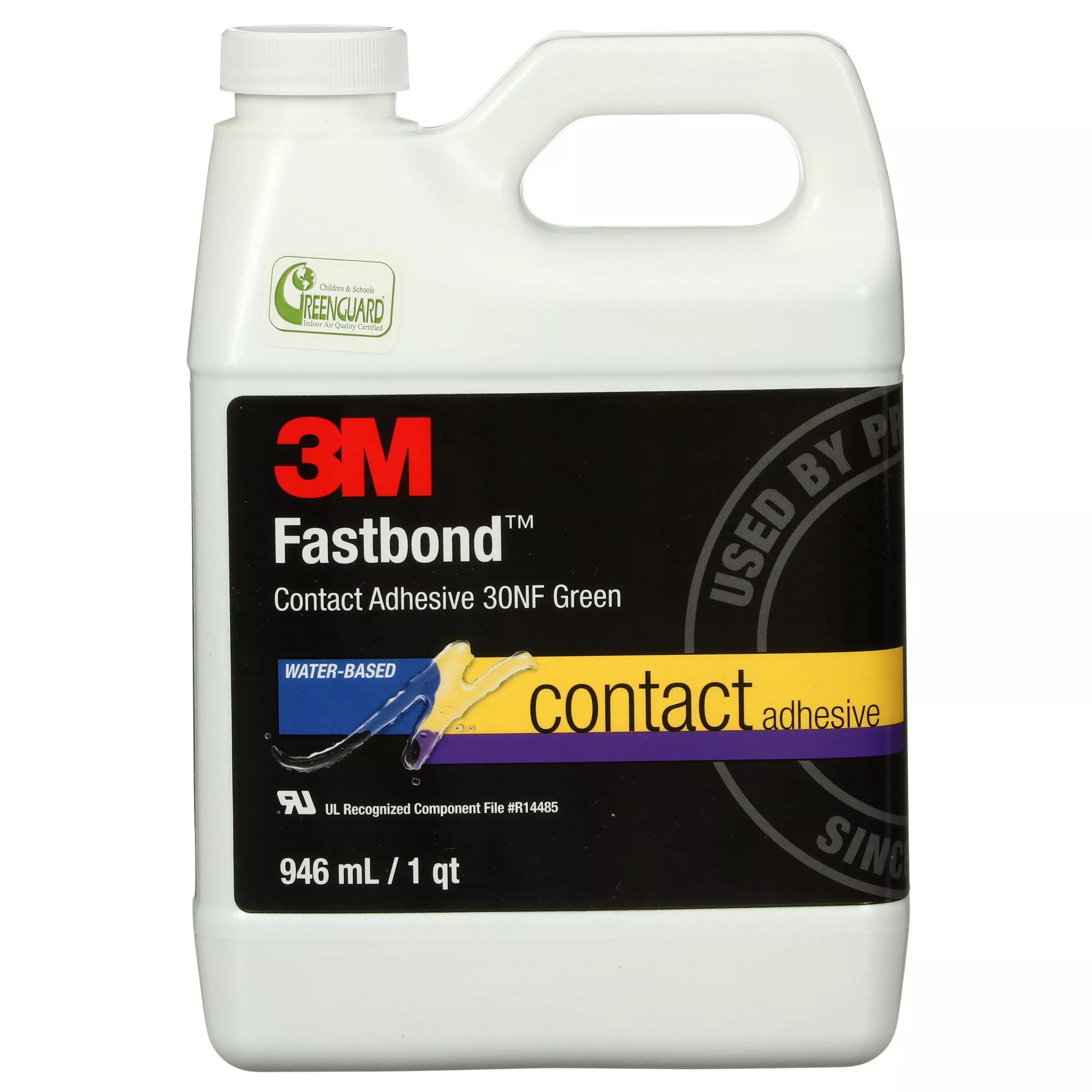 3M™ Fastbond™ Contact Adhesive 30NF, Green, 1 Quart, 1 Can/Case