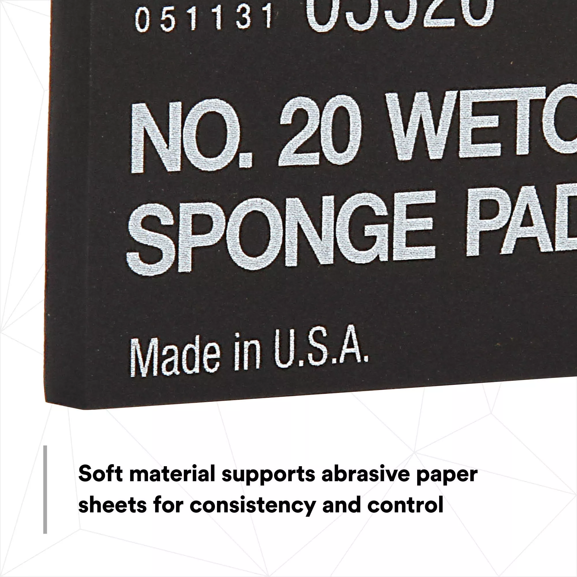 SKU 7000045663 | 3M™ Wetordry™ Sponge Pad 20