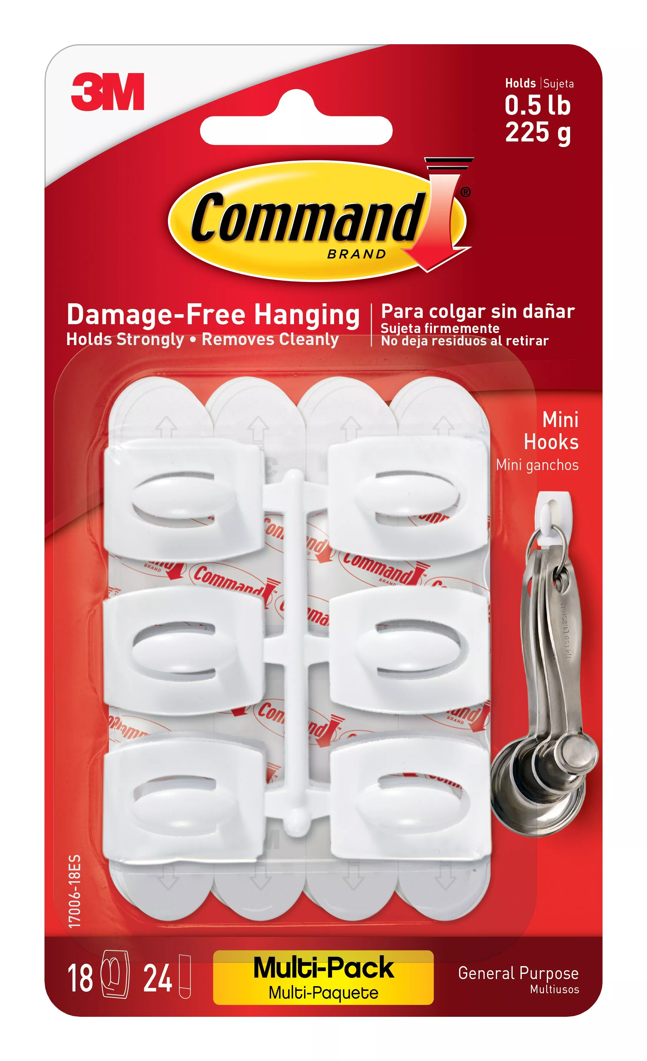 Command™ Mini Hooks Value Pack 17006-18ES