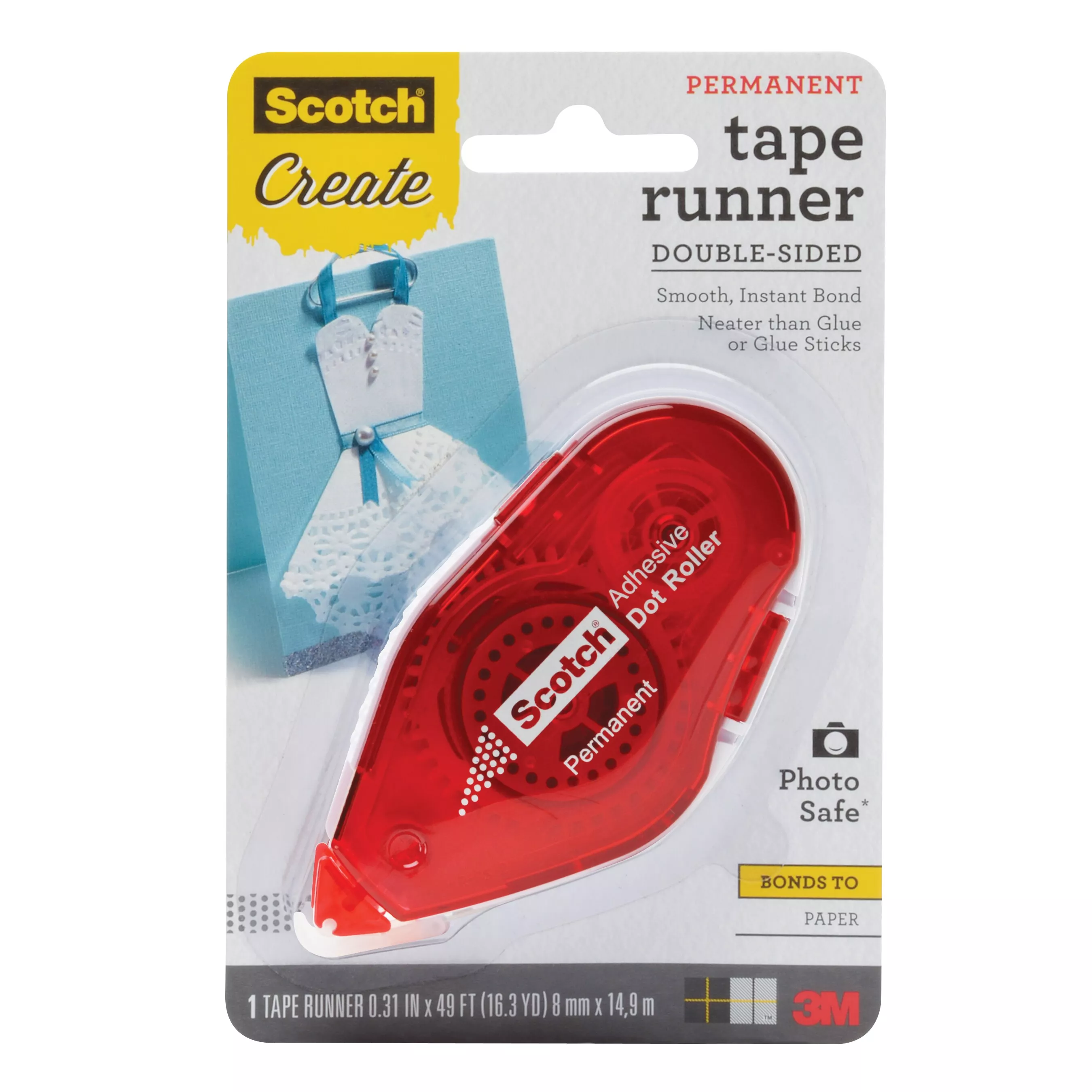 Scotch® Tape Runner 055-CFT, .31 in x 49 ft