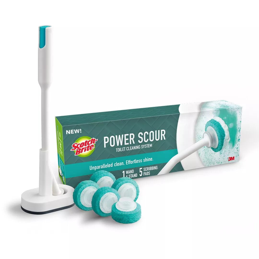 SKU 7100292293 | Scotch-Brite™ Power Scour Toilet Cleaning System 559-PS-SK-4