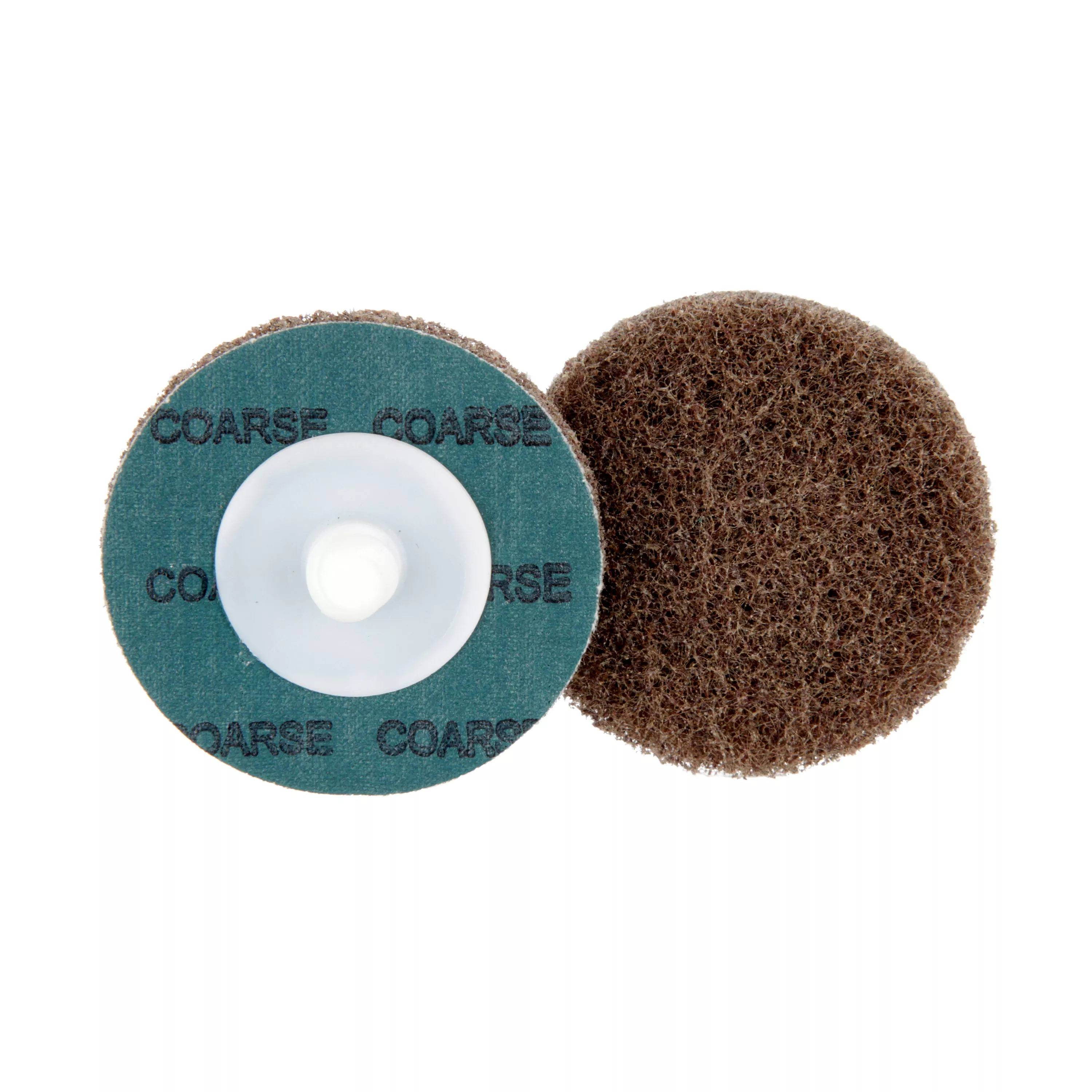 Standard Abrasives™ Quick Change Buff and Blend GP Disc, 810311, A/O
Coarse, TR, Maroon, 2 in, Die Q200P, 50/Carton, 500 ea/Case