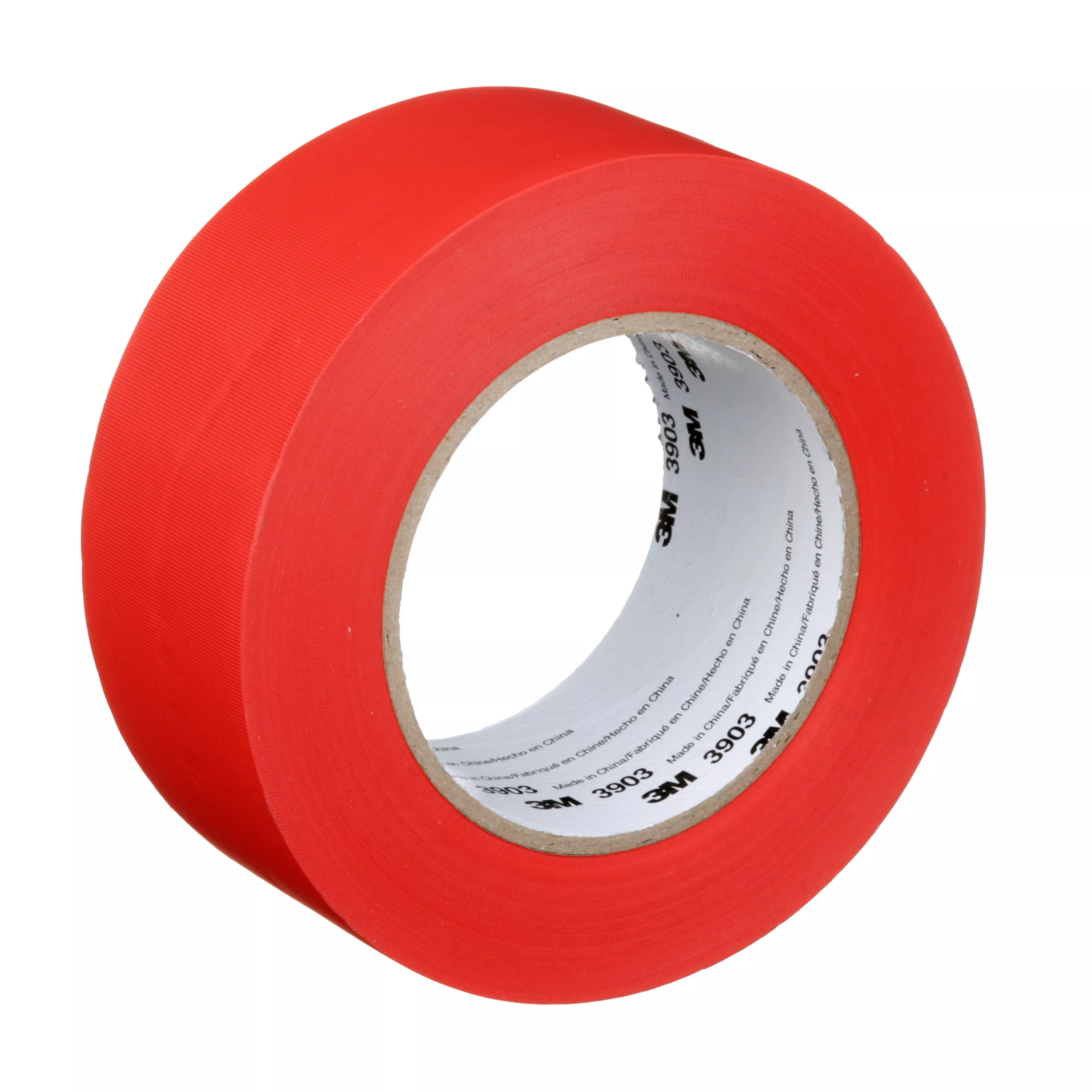 3M™ Vinyl Duct Tape 3903, Red, 2 in x 50 yd, 6.5 mil, 24 Rolls/Case,