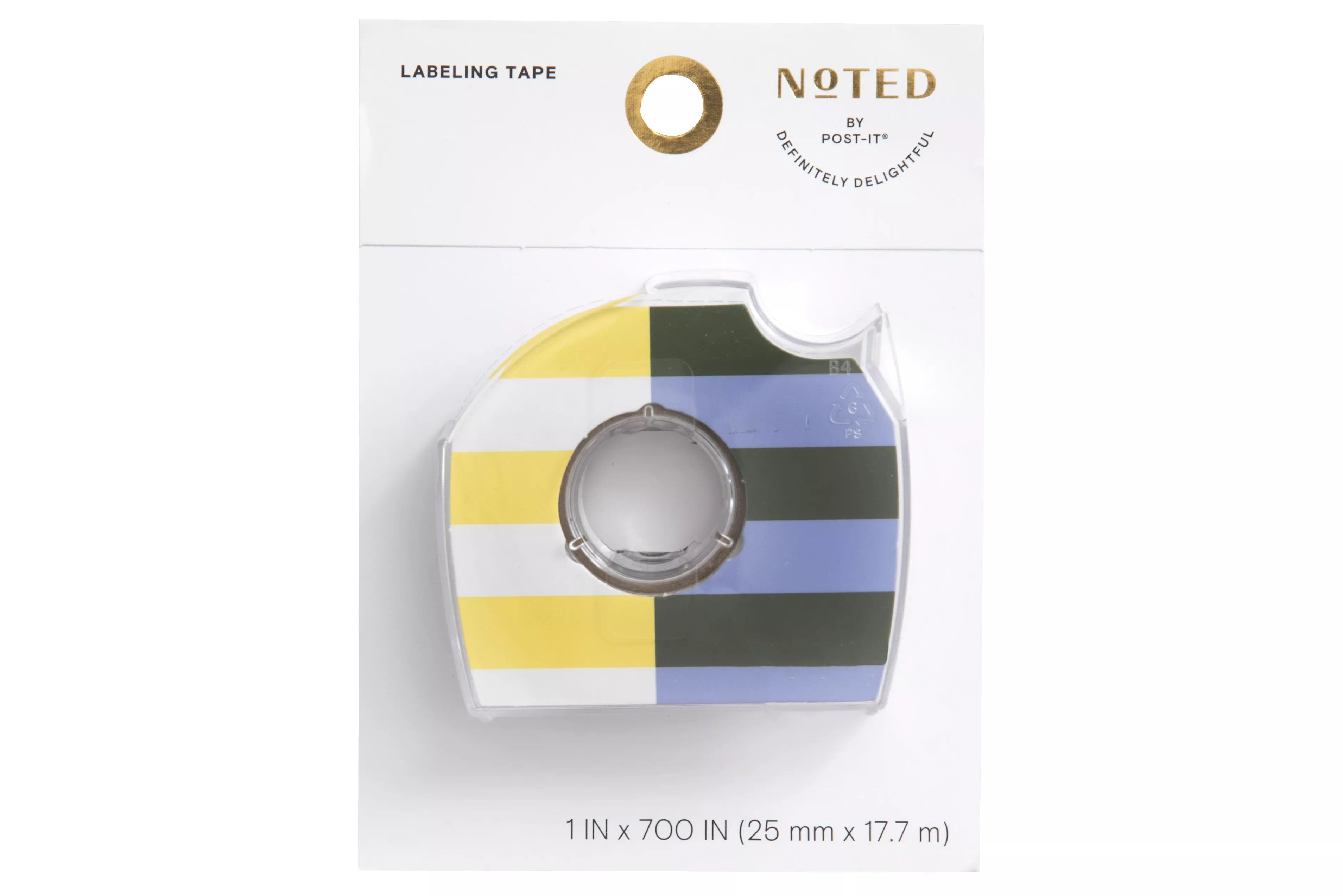 Post-it® Labeling Tape NTD6-LTAPE1, 1 in x 700 in (25.4 mm x 17.7 m)