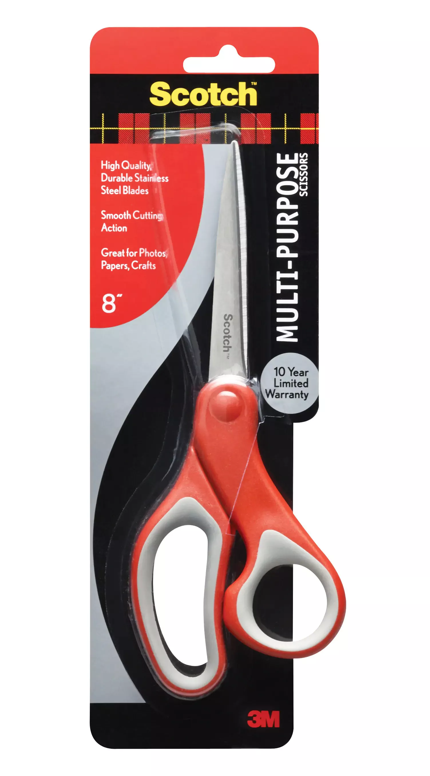 Scotch™ Multi-Purpose Scissors 1428, 8 in (20.3 cm)