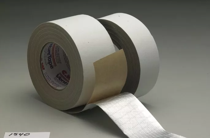 3M™ Venture Tape™ ASJ Facing Tape 1540CW, White, 99 mm x 45.7 m, 12
Rolls/Case
