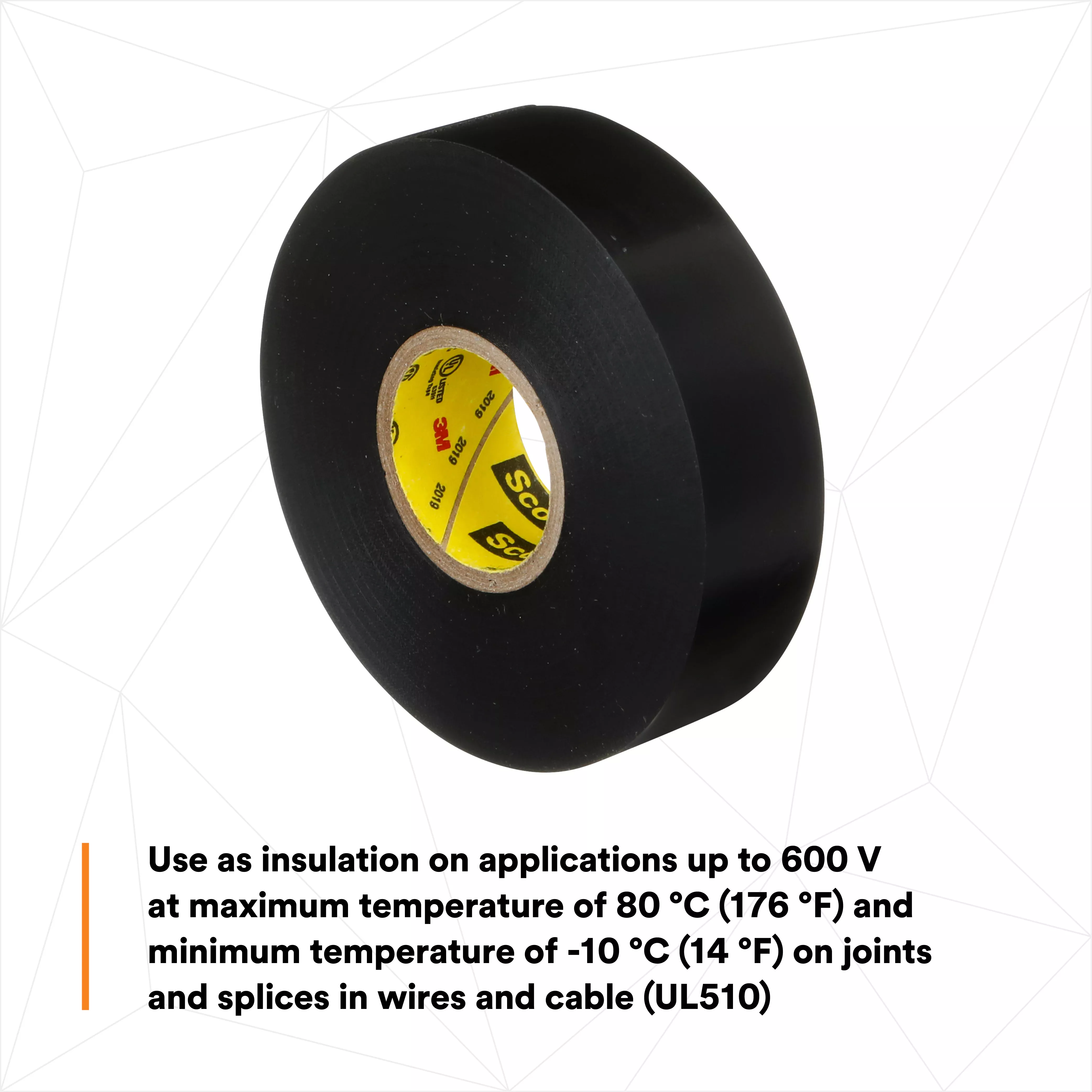 Product Number 33+-3/4X66FT-1.5 | Scotch® Super 33+ Vinyl Electrical Tape