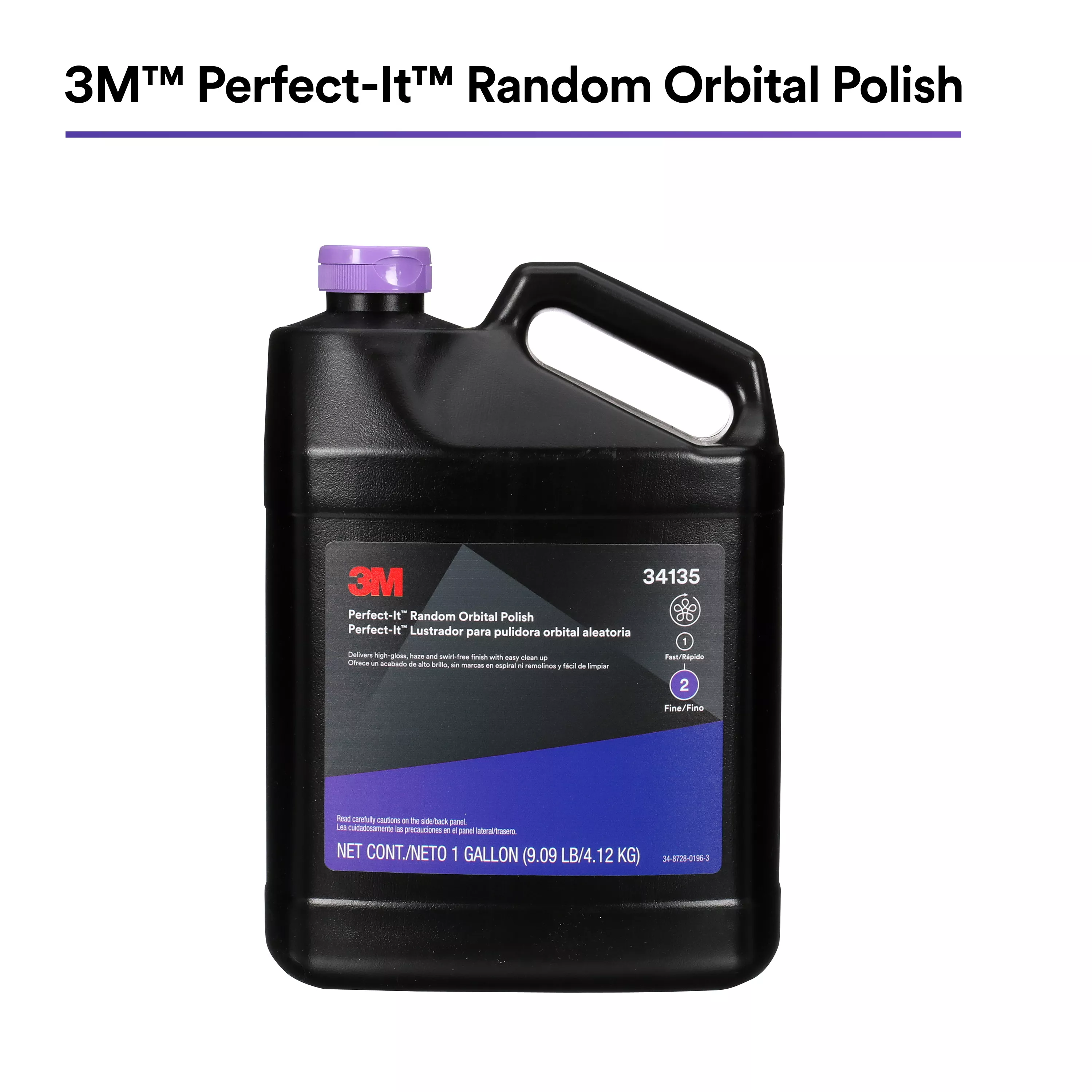 3M™ Perfect-It™ Random Orbital Polish 34135, 1 Gallon (9.09 lb), 4/Case