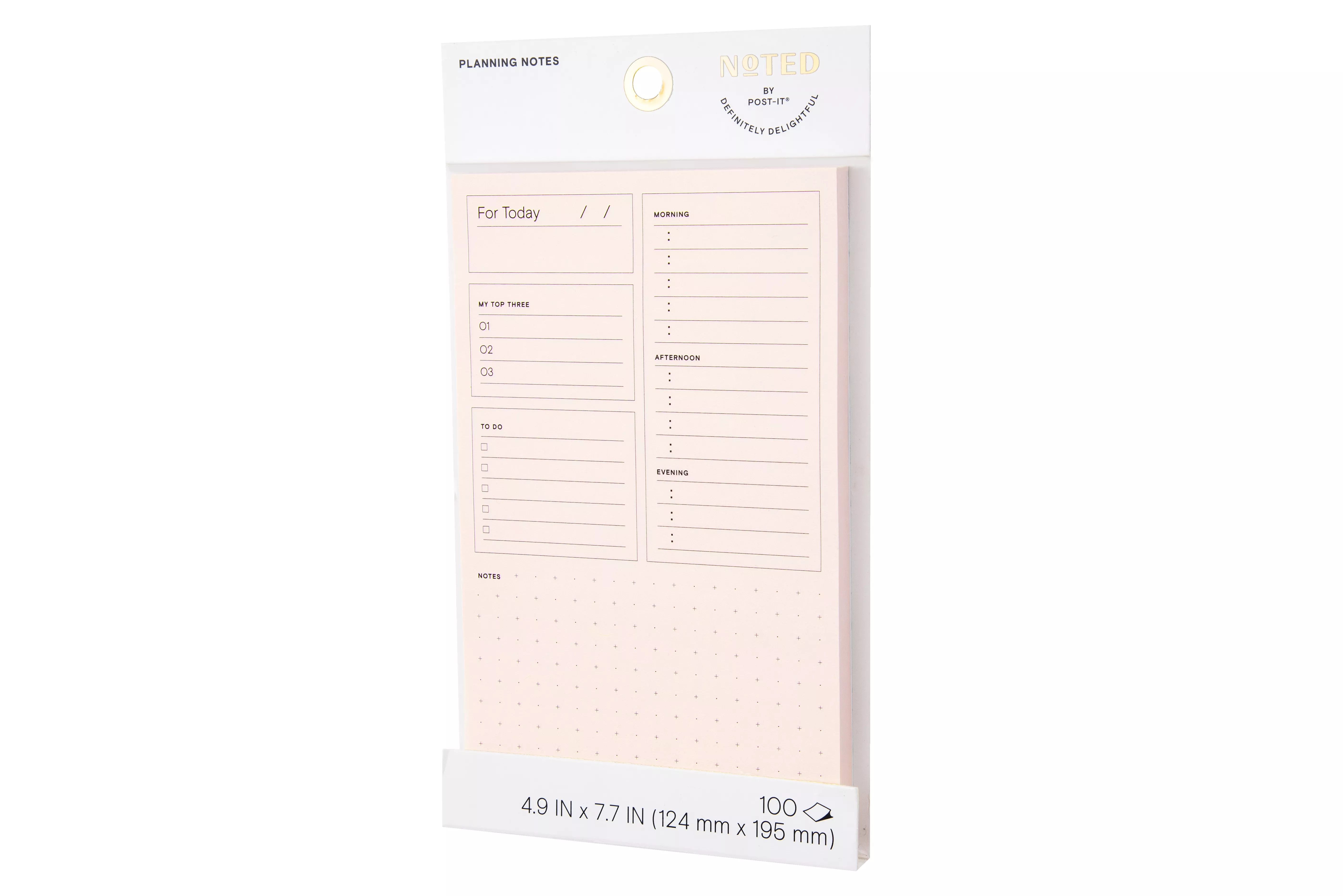 Product Number NTD8-58-1 | Post-it® Planning Notes NTD8-58-1