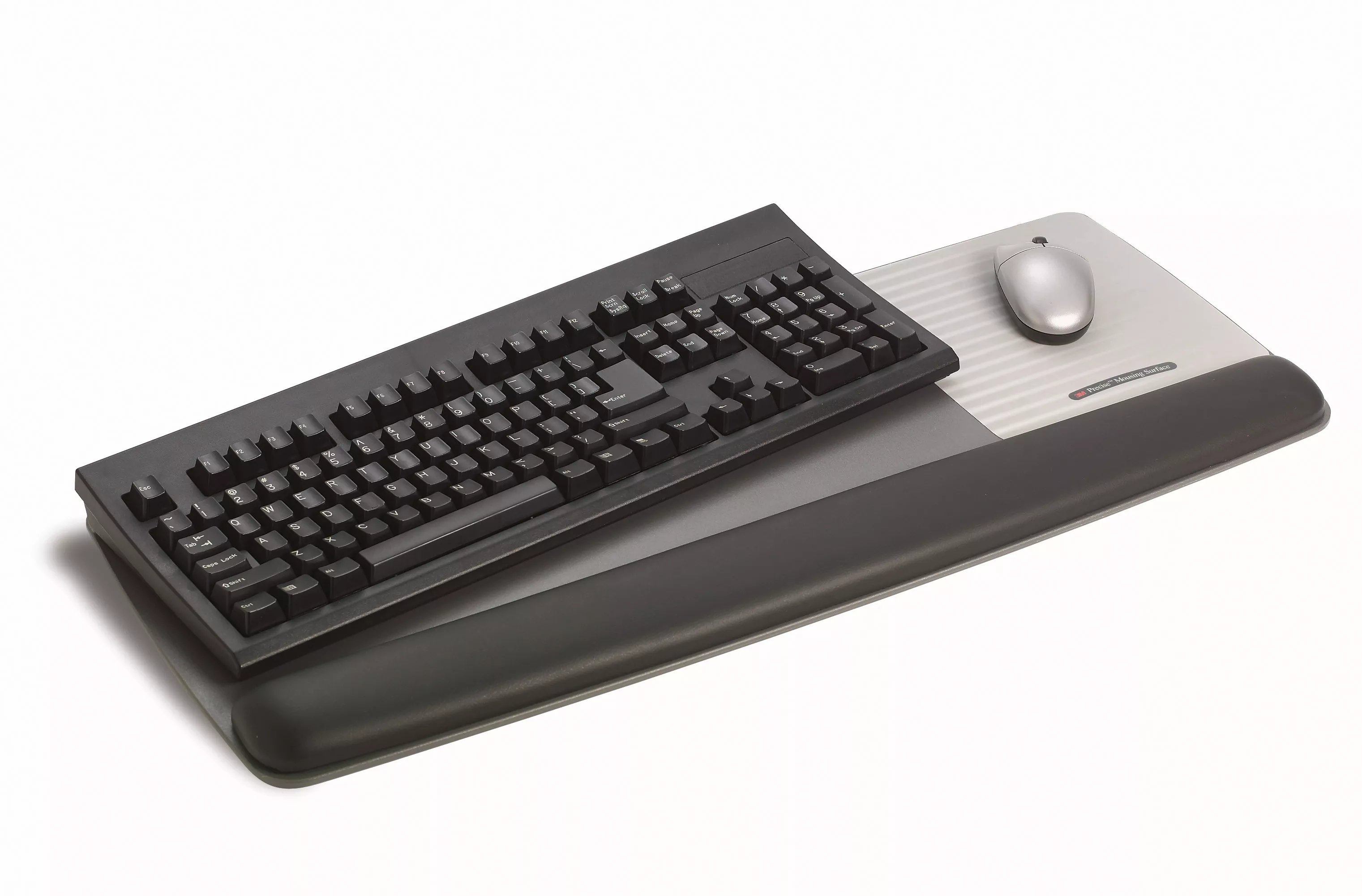 SKU 7100087063 | 3M™ Gel Wristrest Platform For Keyboard and Mouse With Precise™ Battery
Saving Mouse Pad