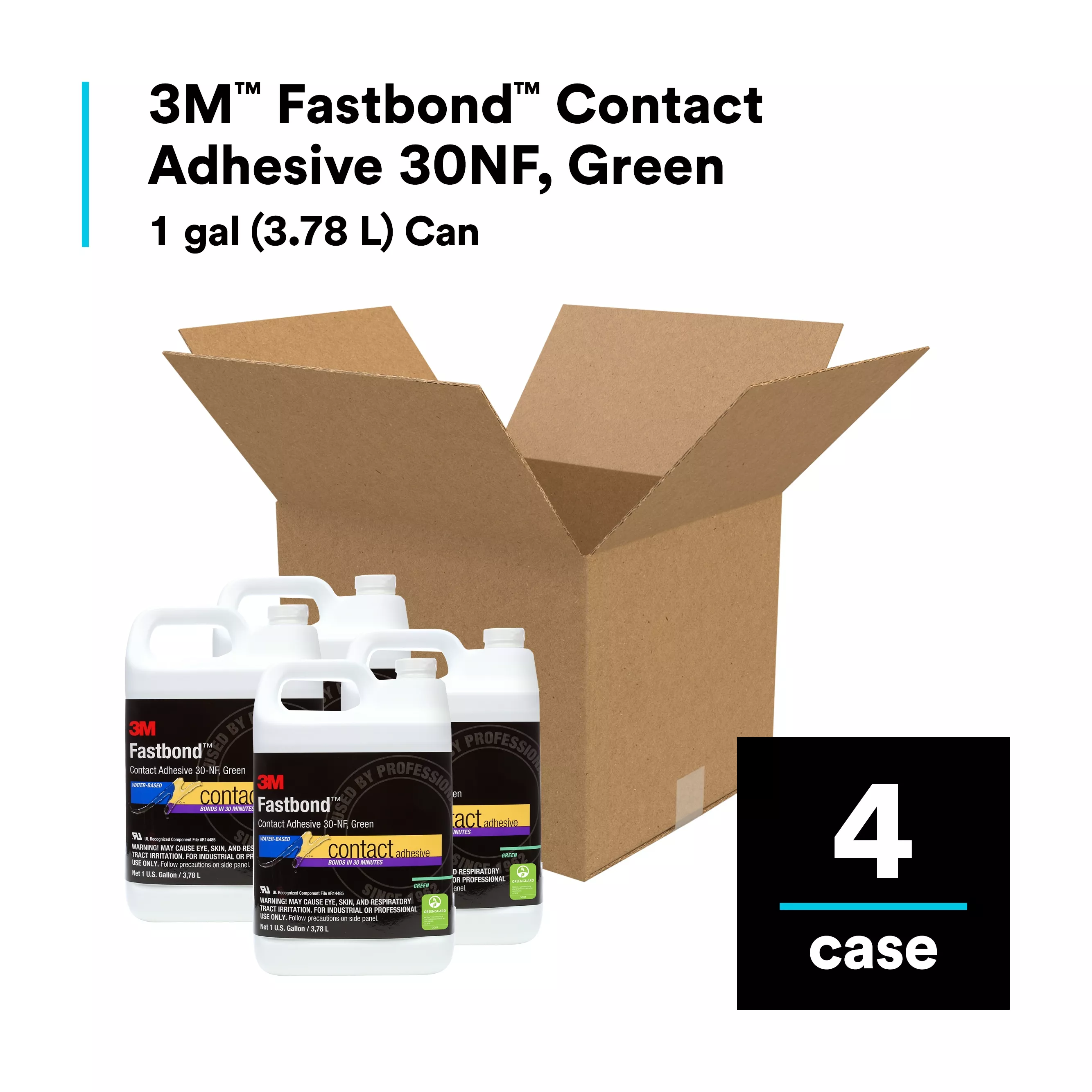 SKU 7100071654 | 3M™ Fastbond™ Contact Adhesive 30NF