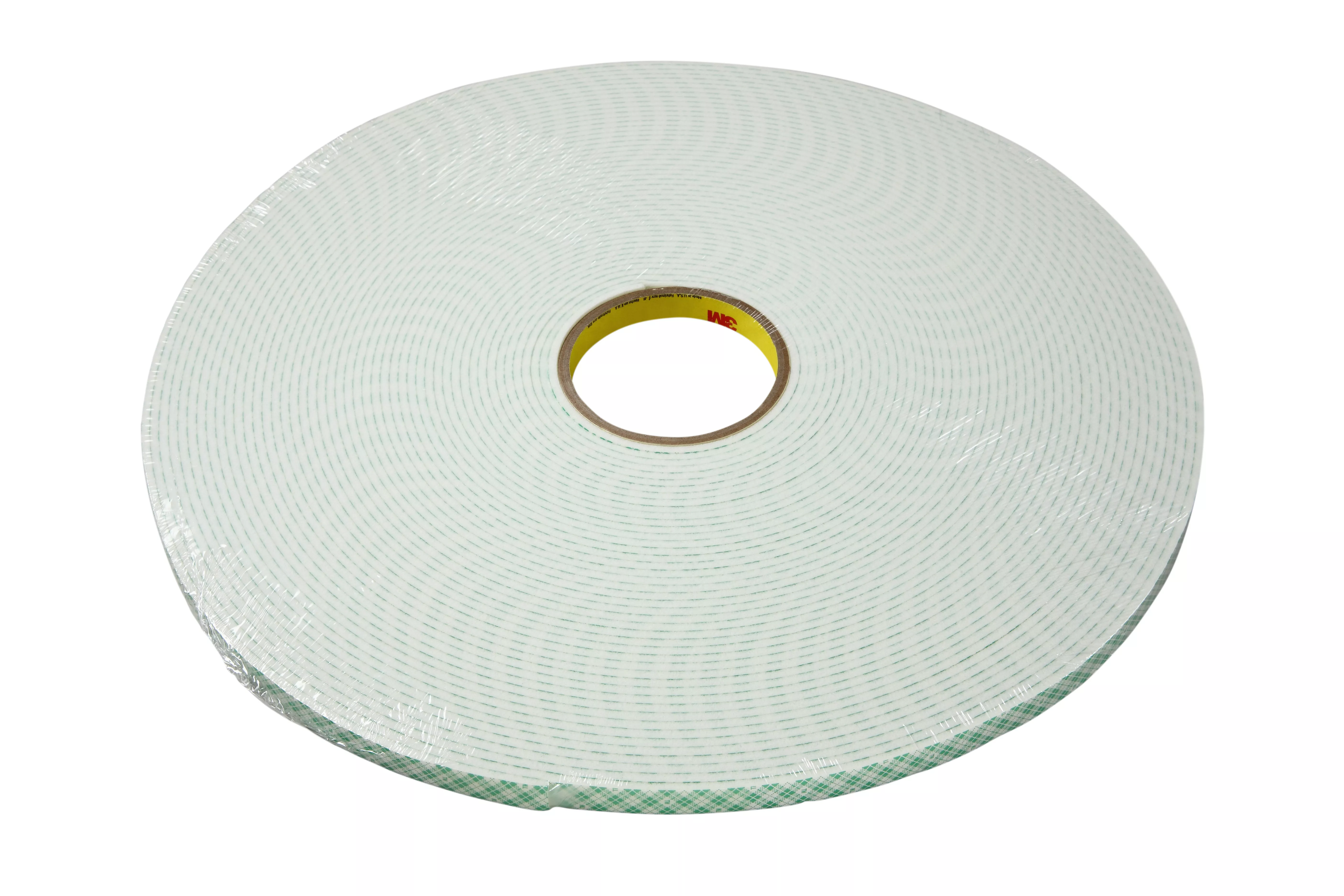 3M™ Double Coated Urethane Foam Tape 4004, Off White, 3 in x 18 yd, 250
mil, 3 Roll/Case