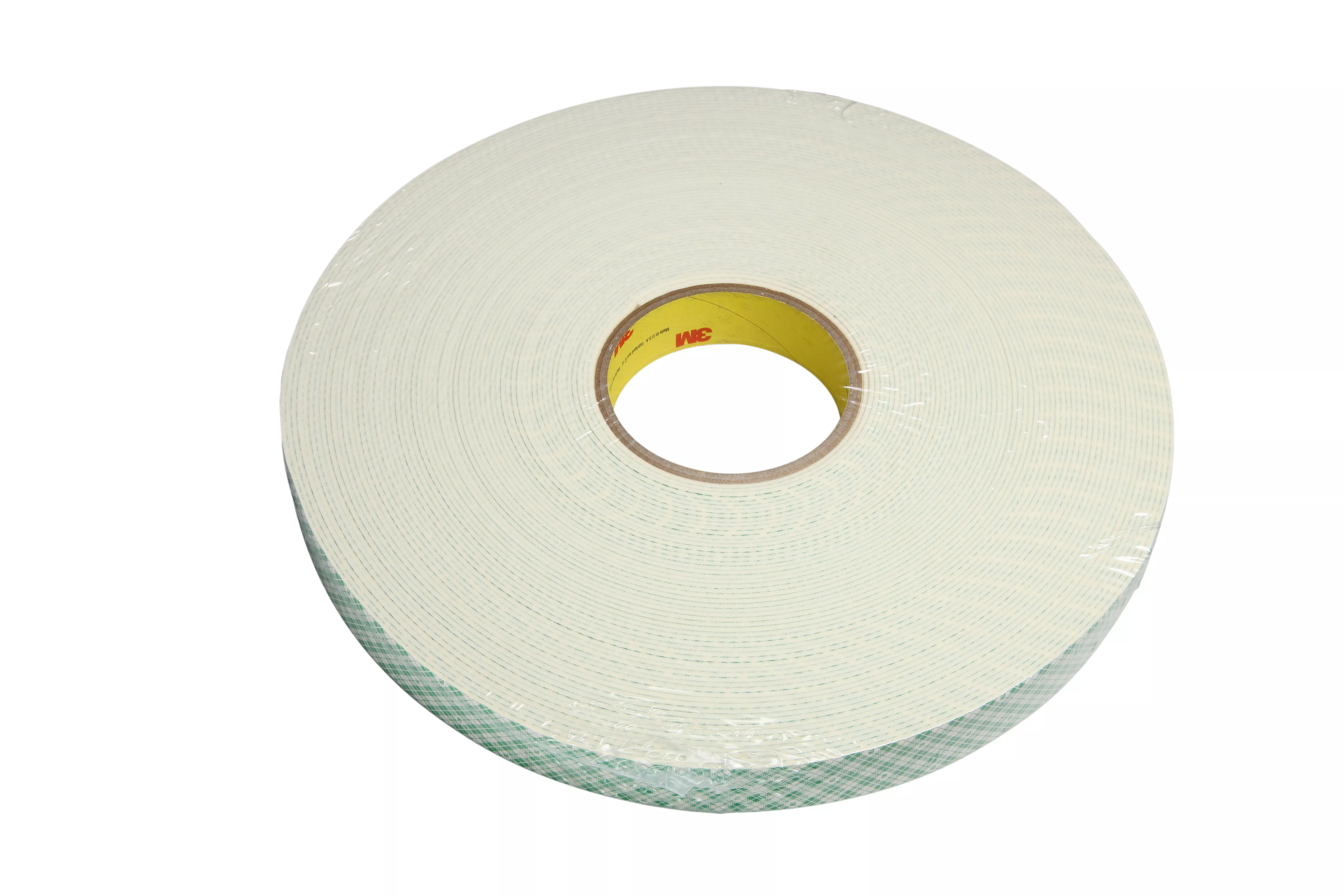 3M™ Urethane Foam Tape 4116, Natural, 1 in x 36 yd, 62 mil, 9 Roll/Case