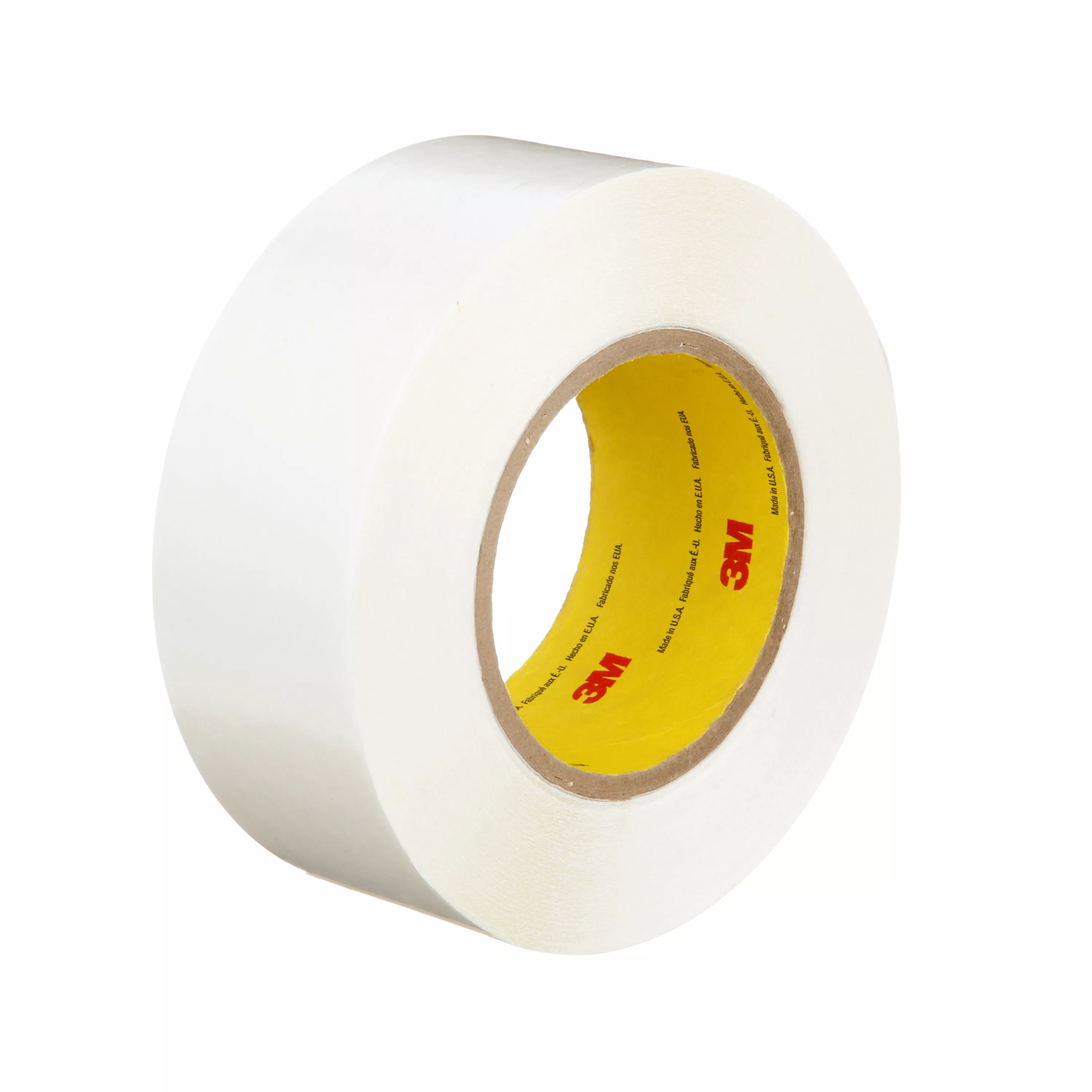 3M™ Double Coated Tape 9579, White, 3 in x 36 yd, 9 mil, 12 Roll/Case