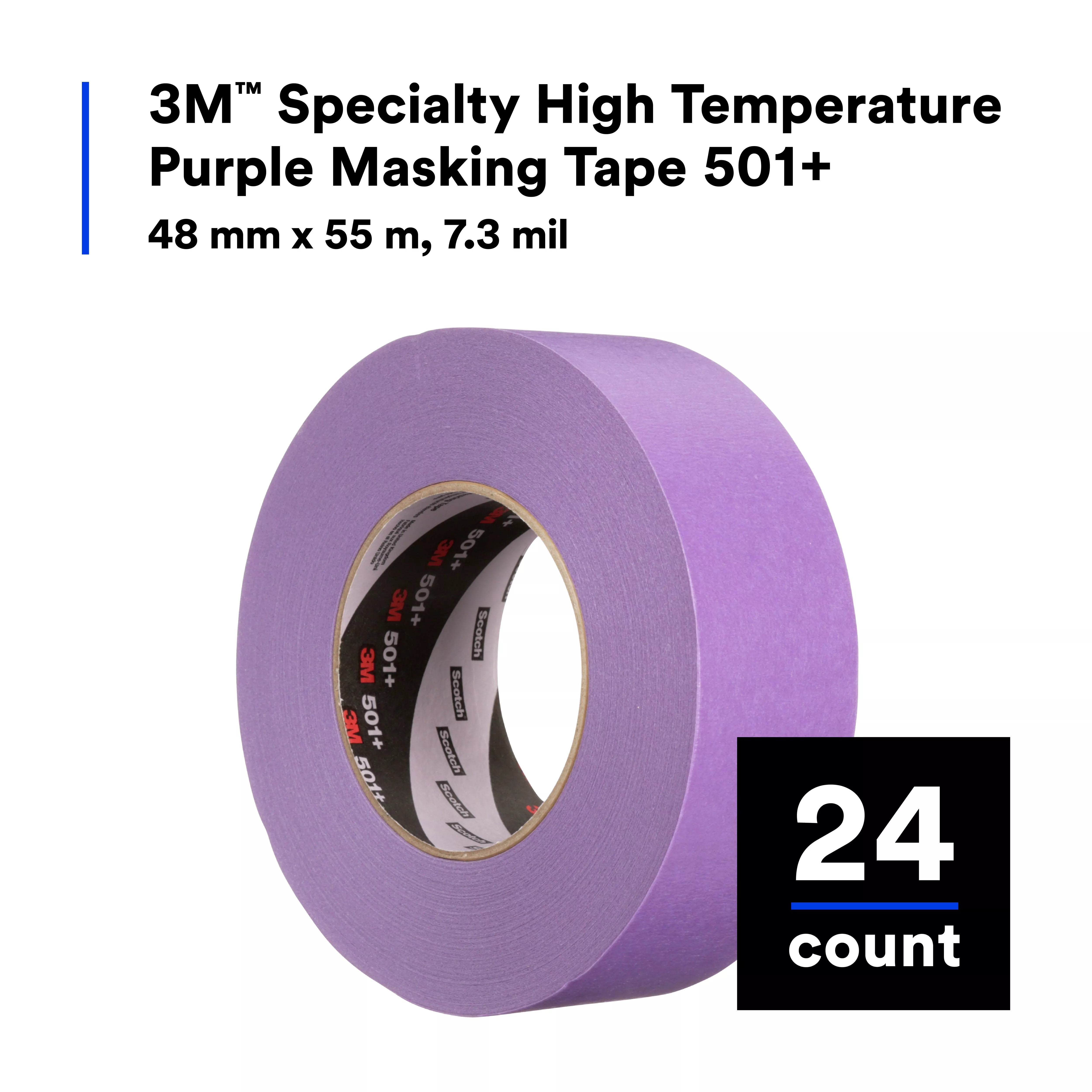 SKU 7100086764 | 3M™ Specialty High Temperature Masking Tape 501+
