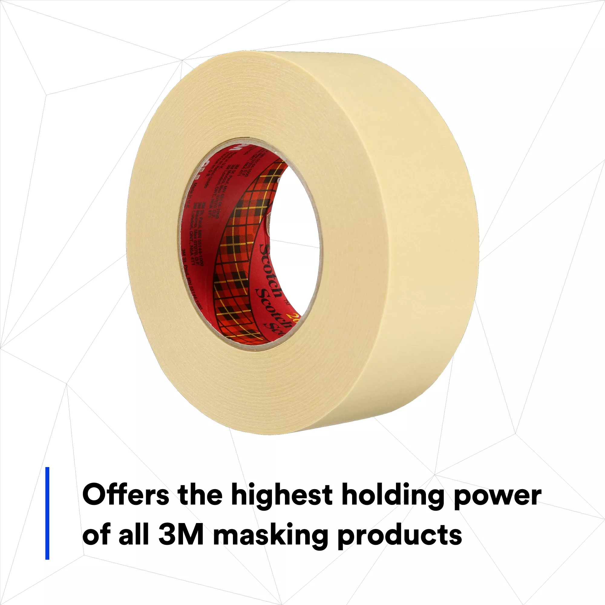 SKU 7000088347 | 3M™ High Performance Masking Tape 2693
