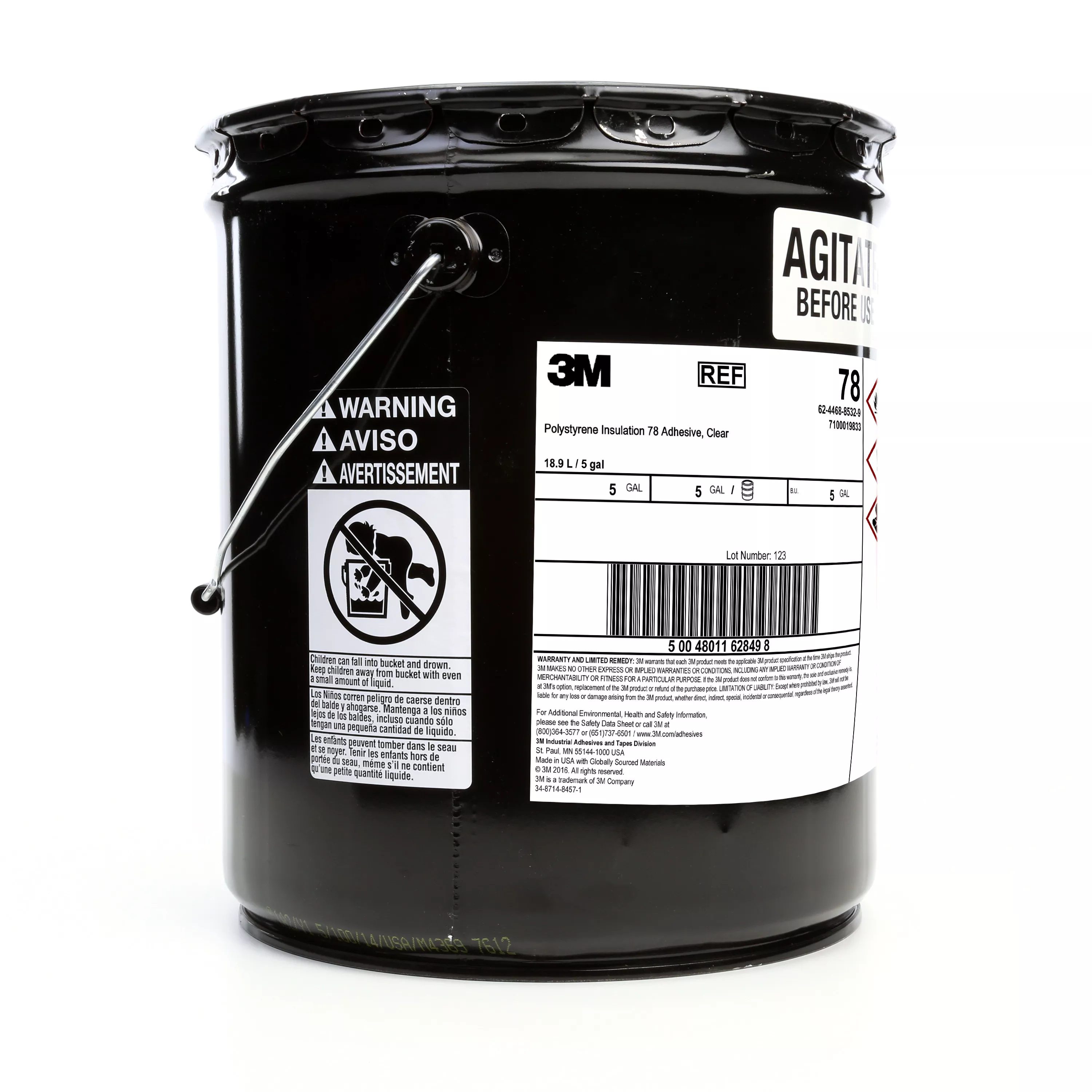 Product Number 78 | 3M™ Polystyrene Insulation Adhesive 78