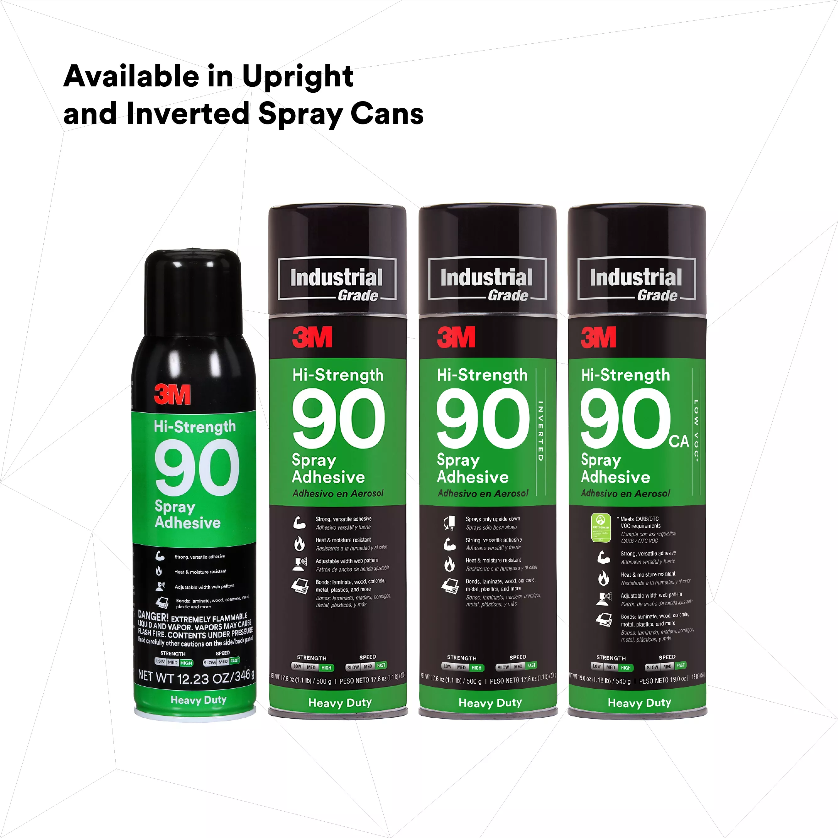 SKU 7010292719 | 3M™ Hi-Strength Spray Adhesive 90