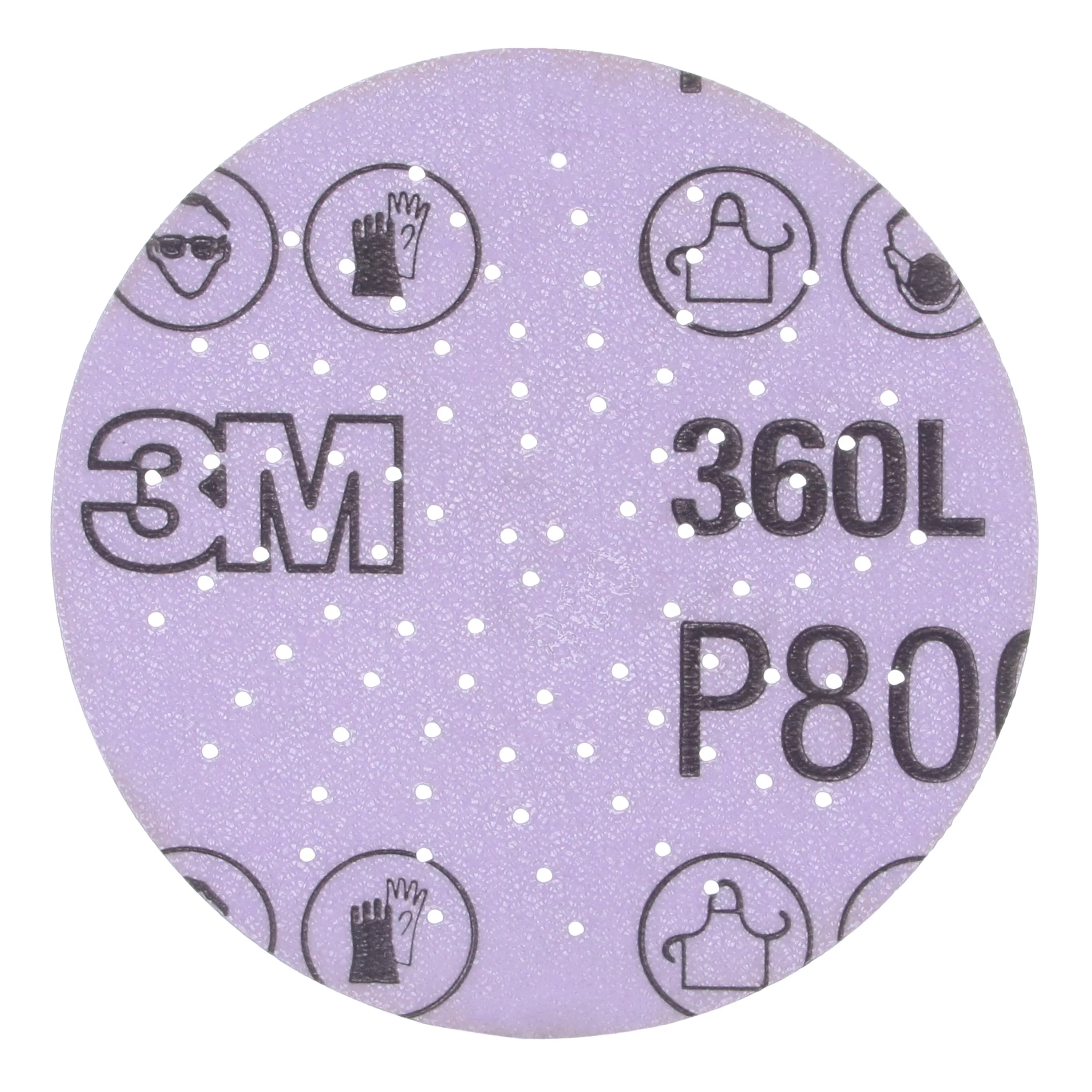 3M Xtract™ Film Disc 360L, P800 3MIL, 3 in, Die 300LG, 100/Carton, 500
ea/Case