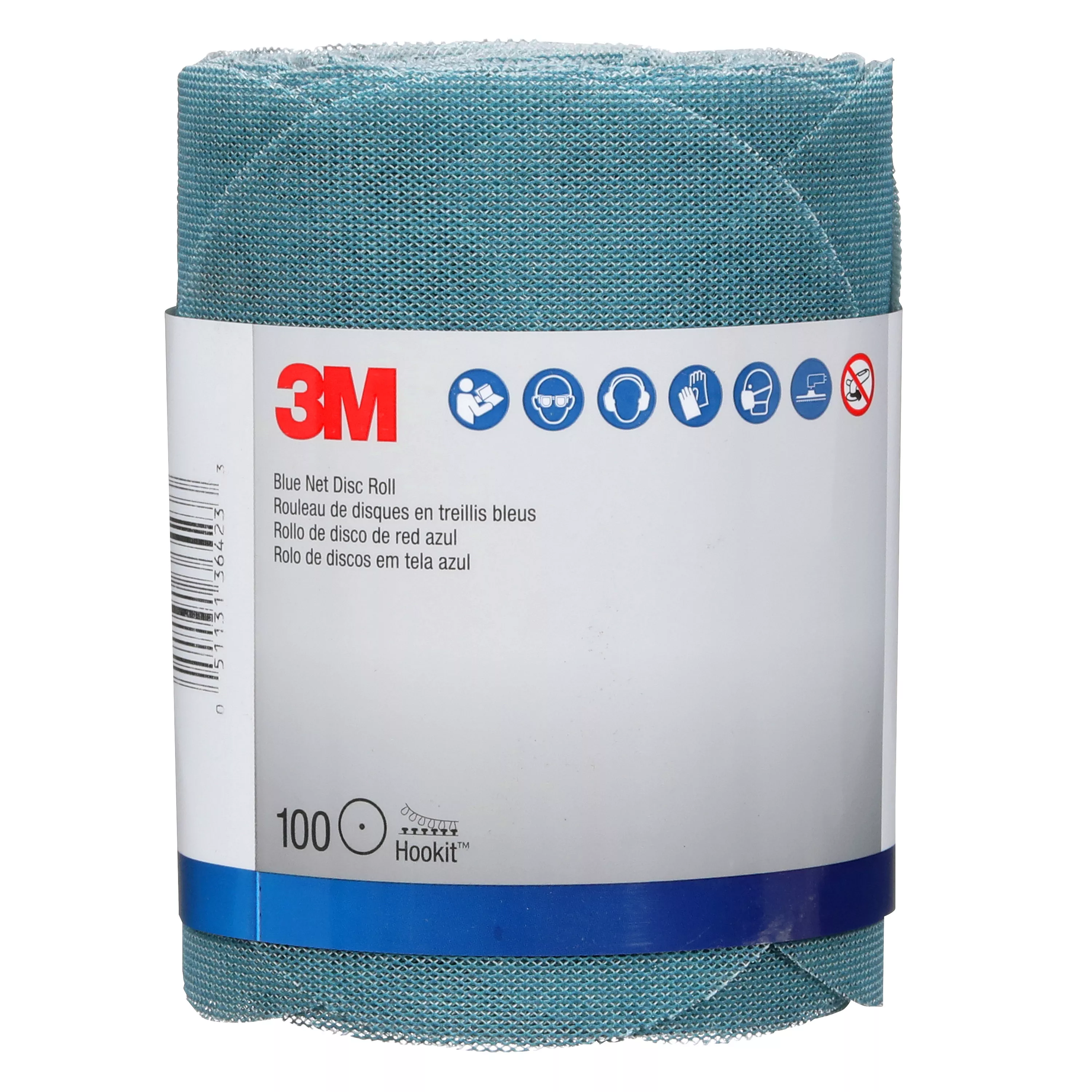 SKU 7100254374 | 3M™ Blue Net Disc Roll 36423