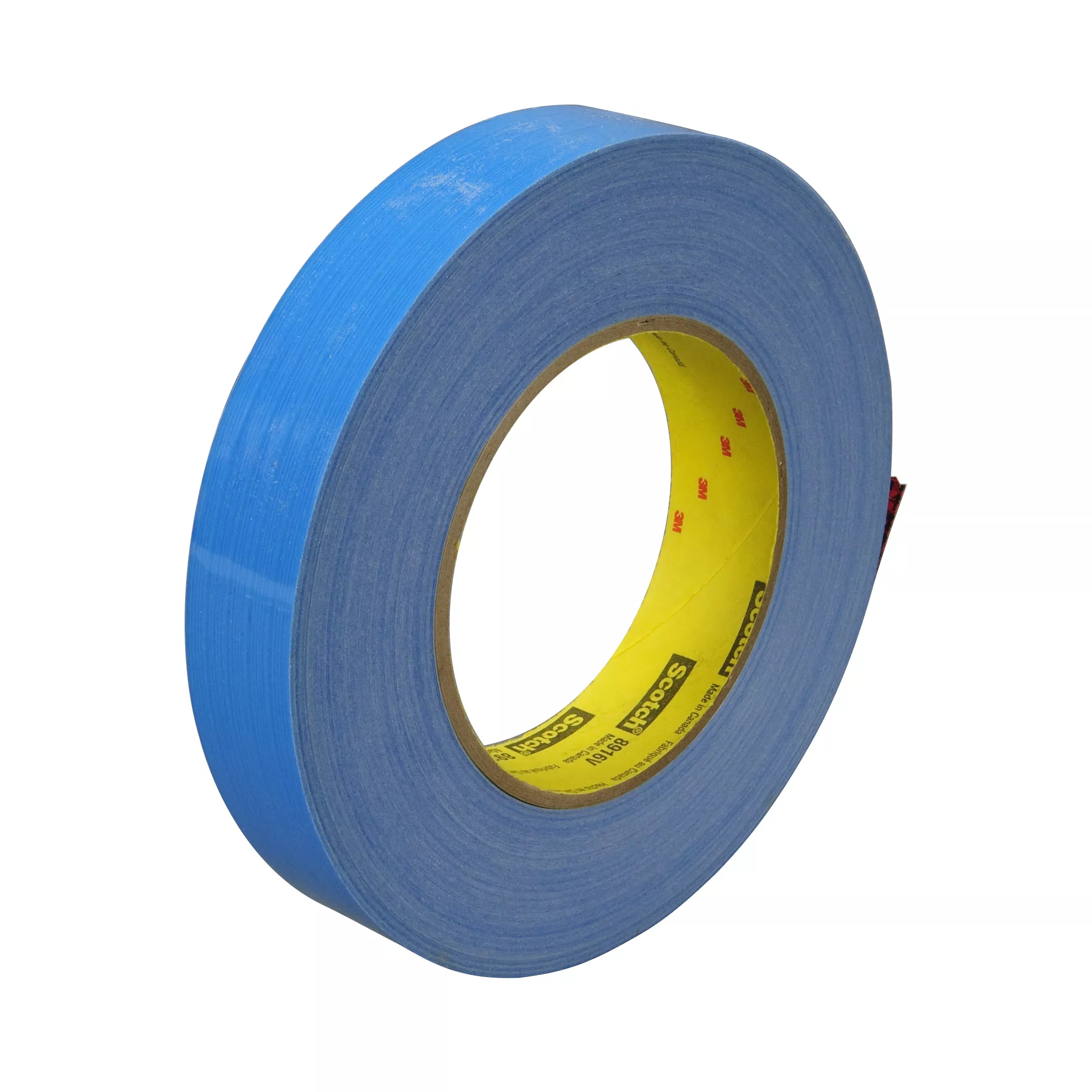 Scotch® Filament Tape 8916V, Blue, 18 mm x 55 m, 6.8 mil, 6.8 mil, 48
Roll/Case