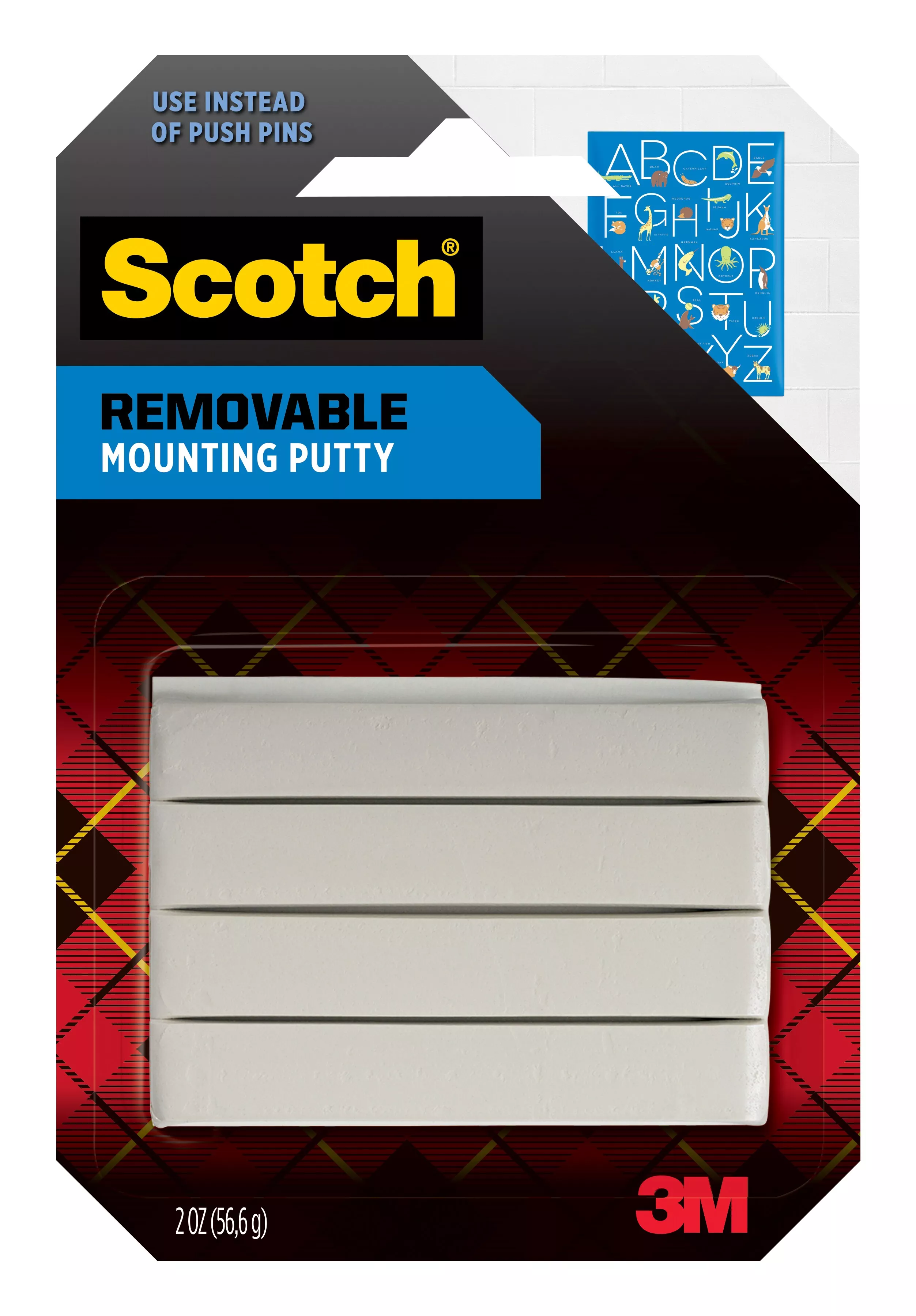 SKU 7100245429 | Scotch® Removable Mounting Putty 860S