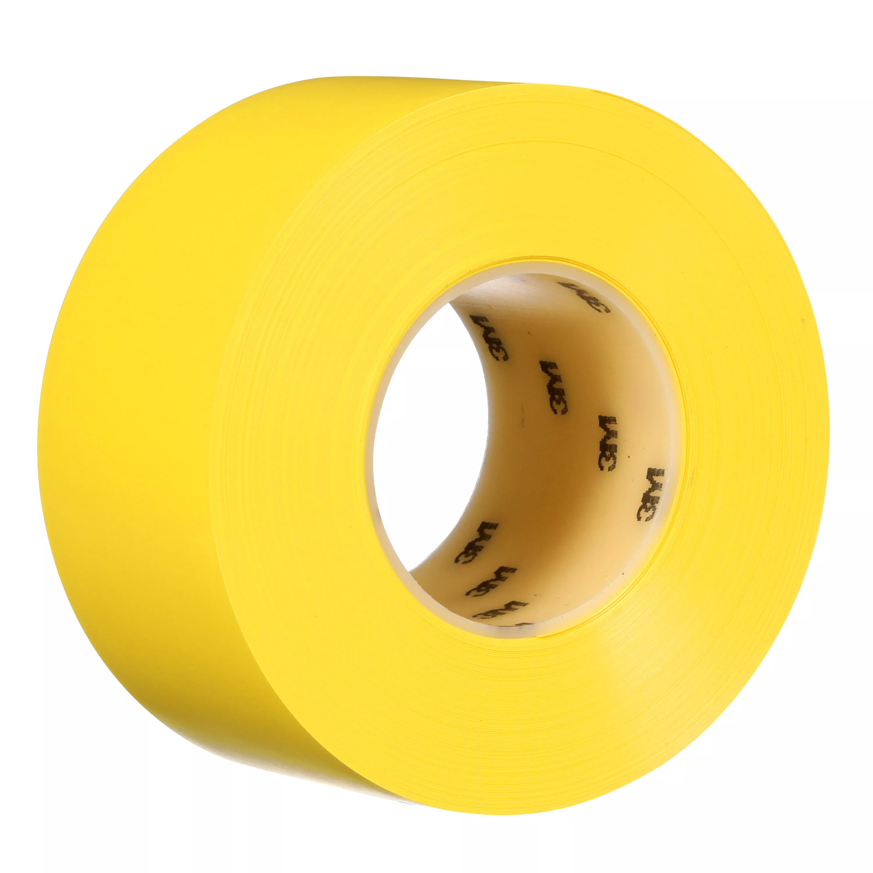 3M™ Durable Floor Marking Tape 971, Yellow, 3 in x 36 yd, 17 mil, 4 Rolls/Case, Individually Wrapped Conveniently Packaged