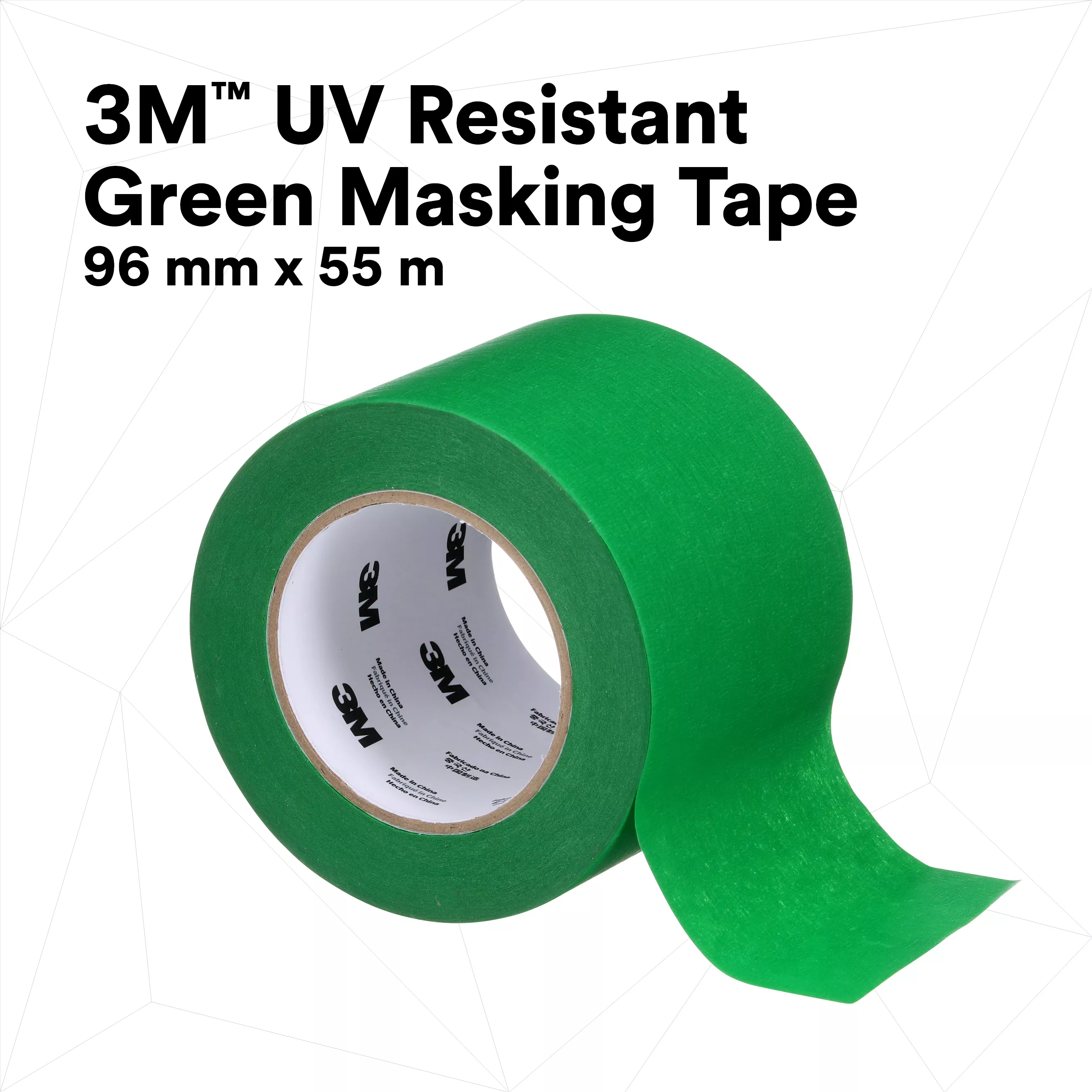 Product Number UVG | 3M™ UV Resistant Green Masking Tape