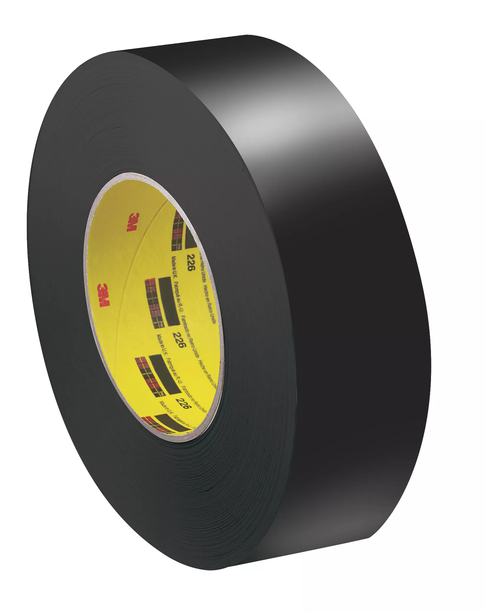 Scotch® Solvent Resistant Masking Tape 226, Black, 1/2 in x 60 yd, 10.6
mil, 72 Roll/Case