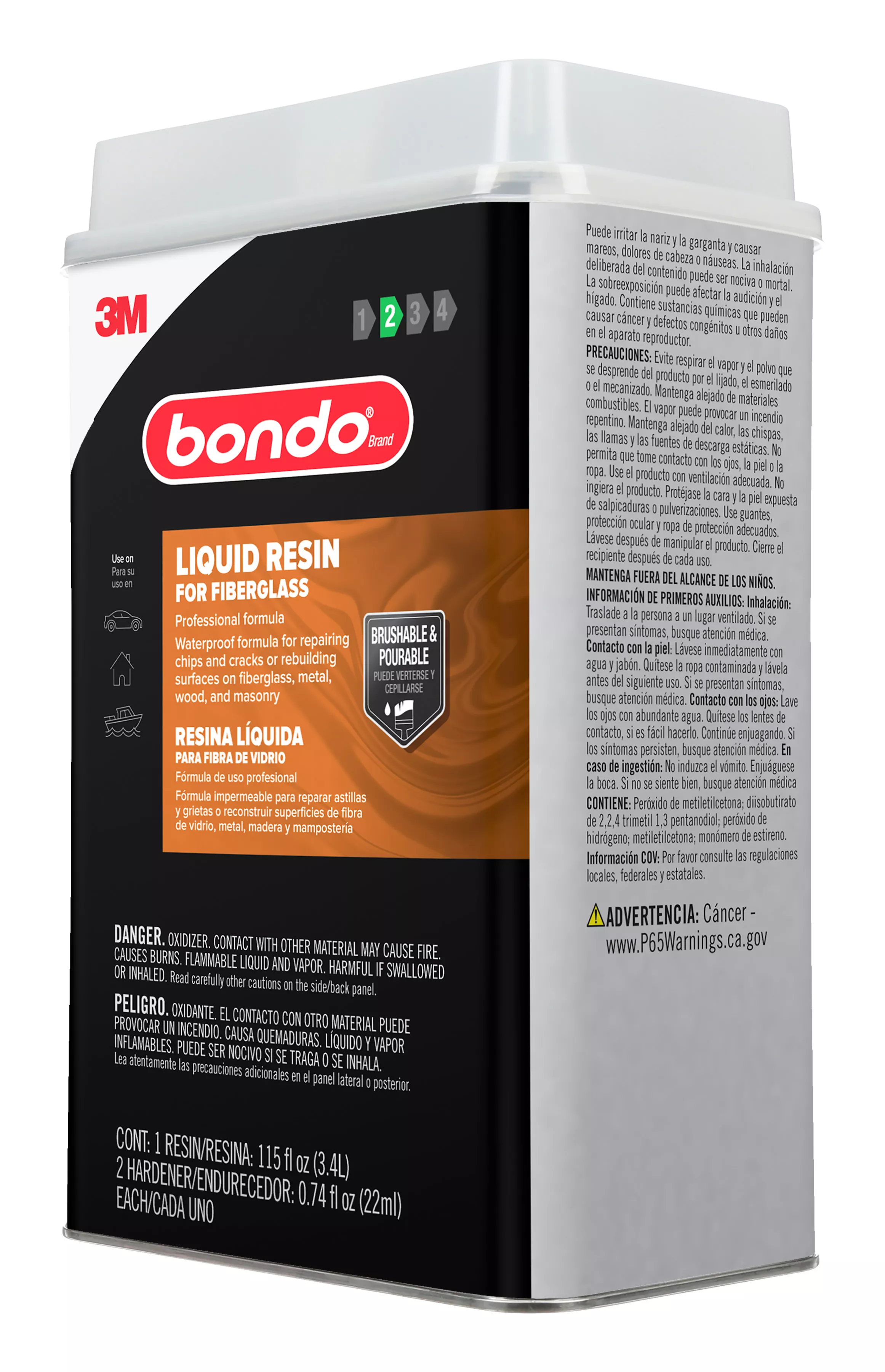 Product Number 404 | Bondo® Fiberglass Resin