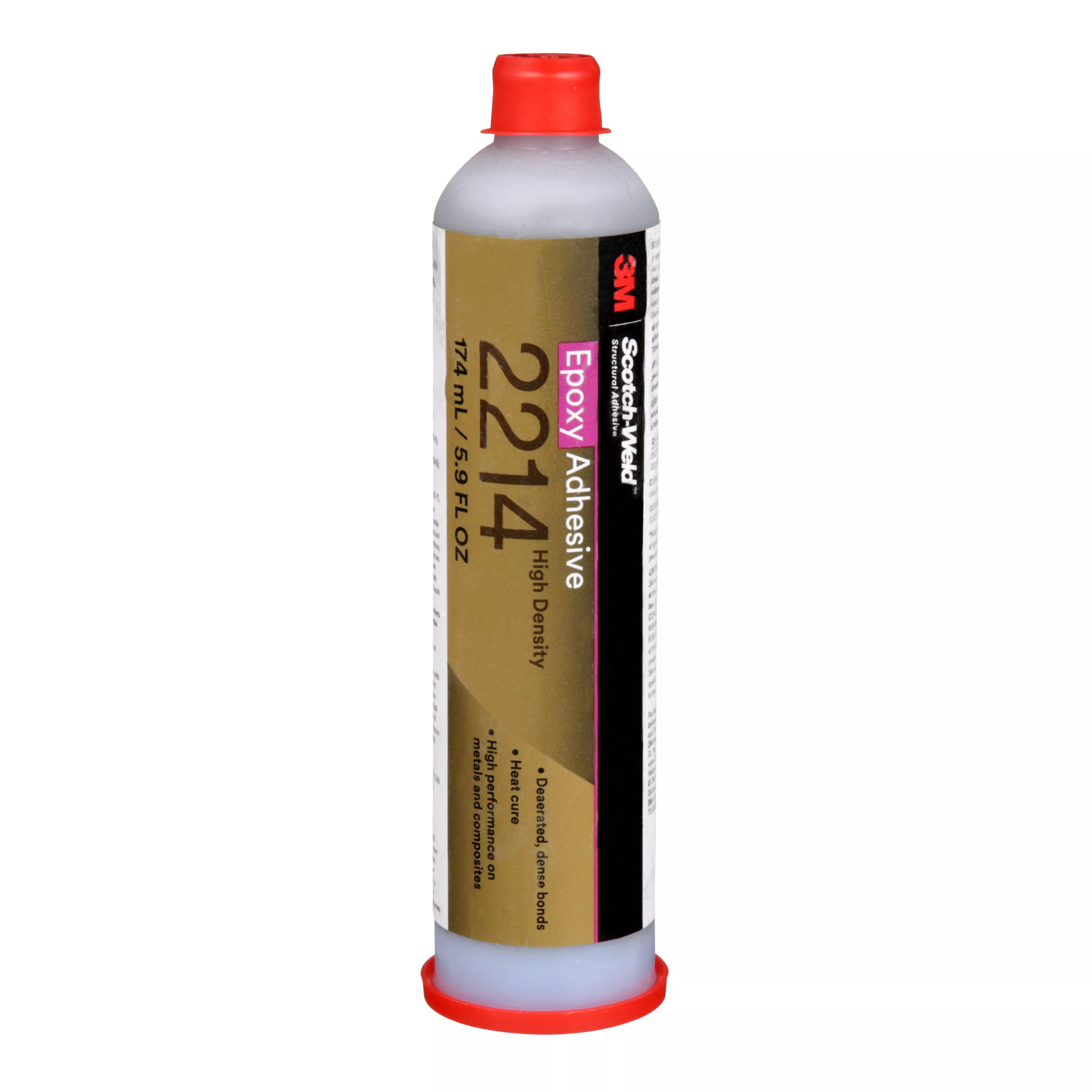 3M™ Scotch-Weld™ Epoxy Adhesive 2214, Hi-Density, Gray, 6 fl oz
Cartridge, 6 Each/Case
