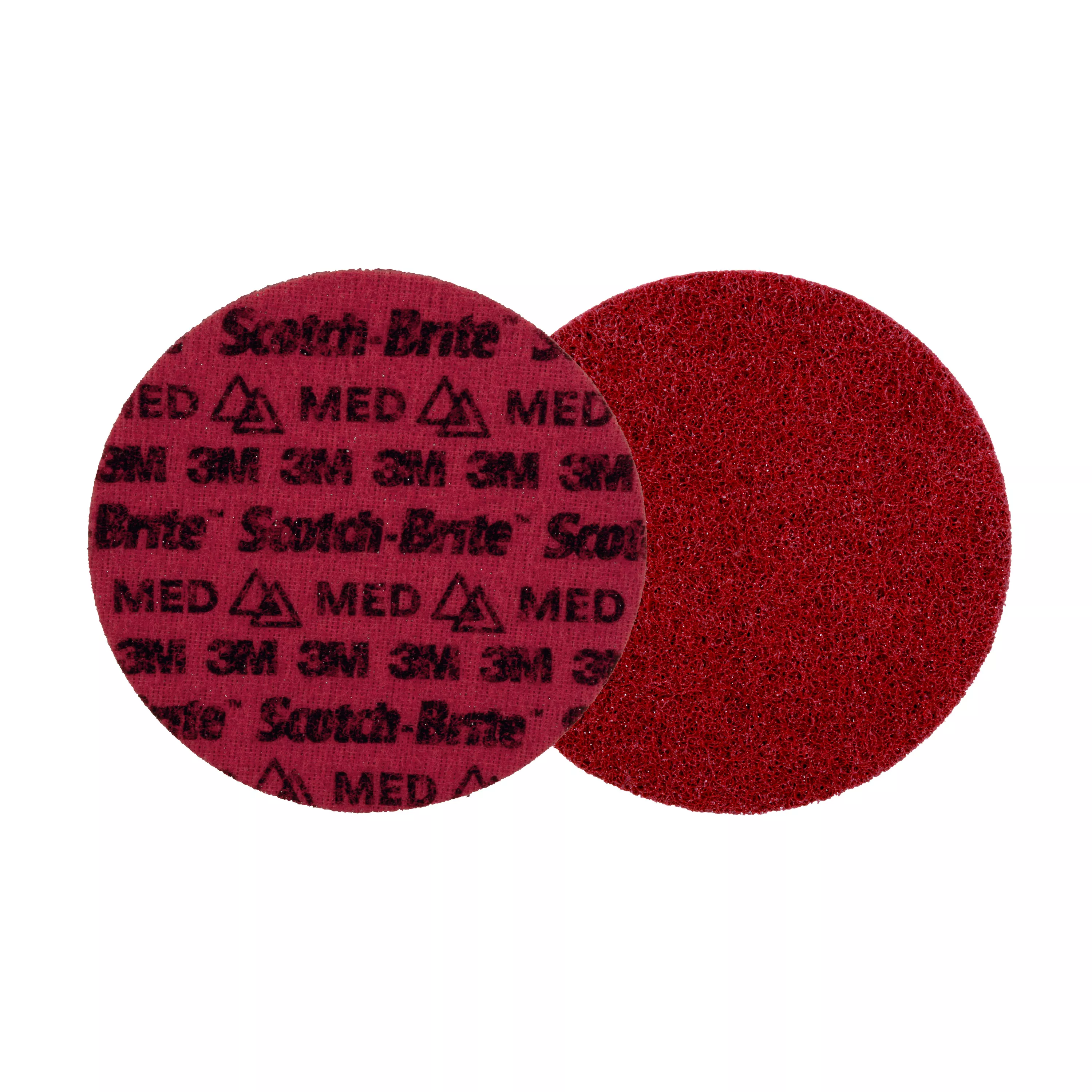 Scotch-Brite™ Precision Surface Conditioning Disc, PN-DH, Medium, 7 in x NH, 25 ea/Case